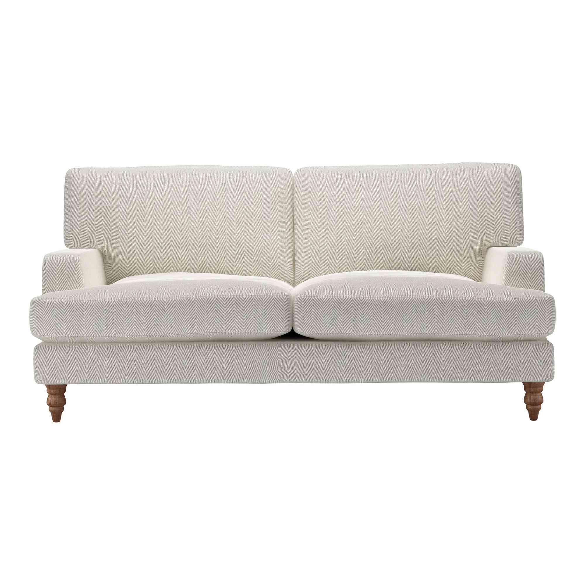 Isla Clay House Herringbone Weave Sofa - 2.5 Seater
