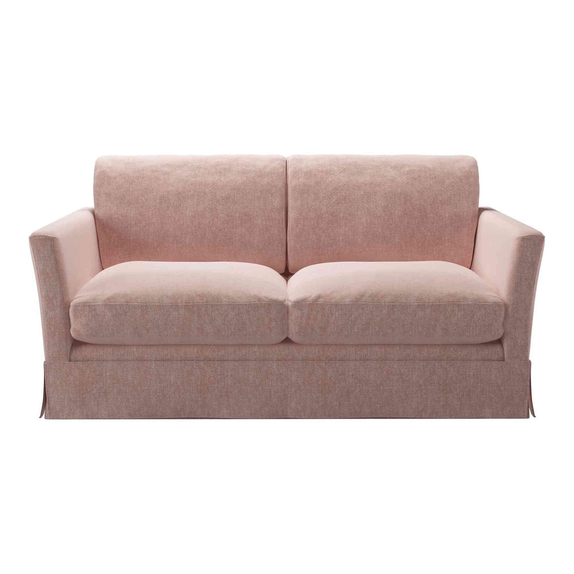 Otto Pavilion Pink Brushstroke Sofa - 2 Seater
