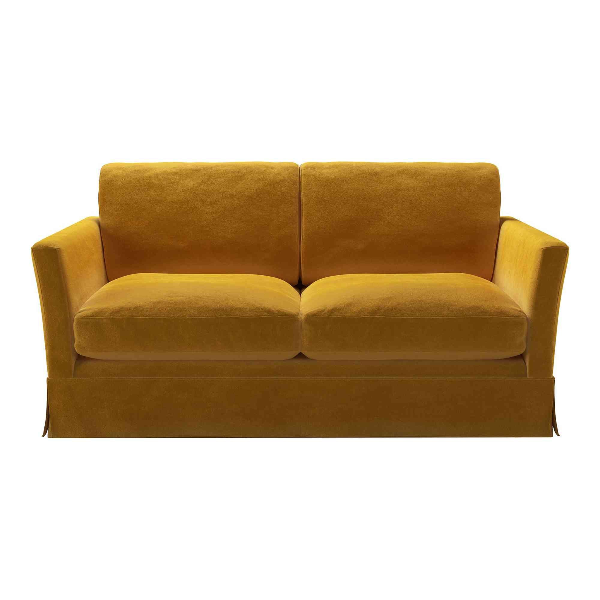 Otto Cotton Matt Velvet Sofa - 2 Seater