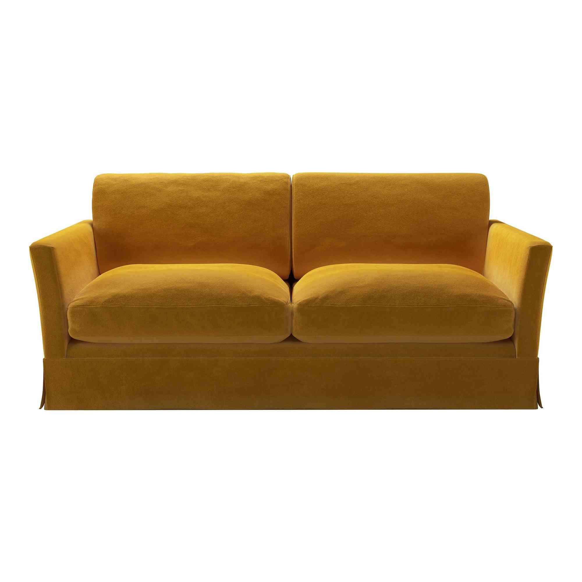 Otto Cotton Matt Velvet Sofa - 2.5 Seater