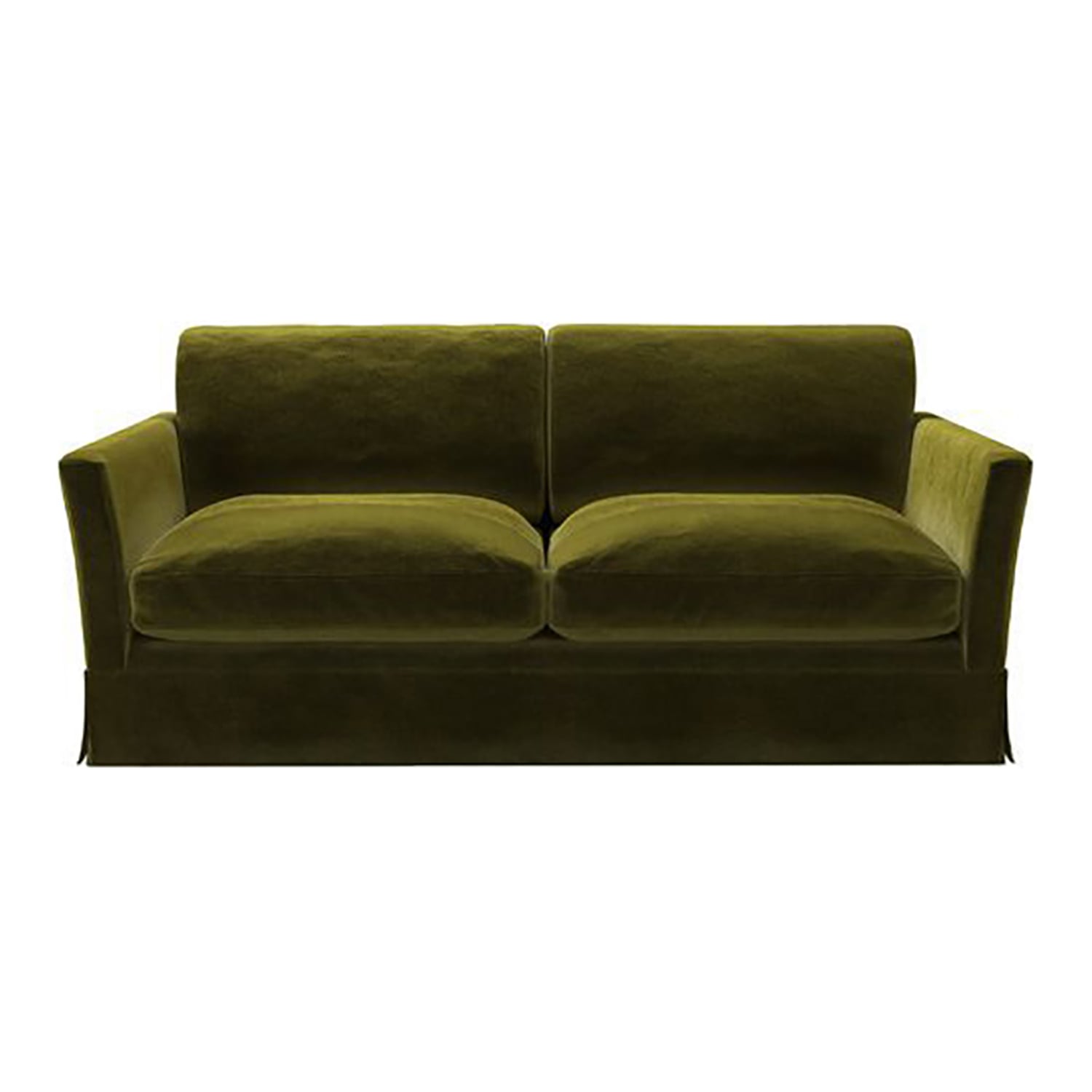 Otto Cotton Matt Velvet Sofa - 2.5 Seater