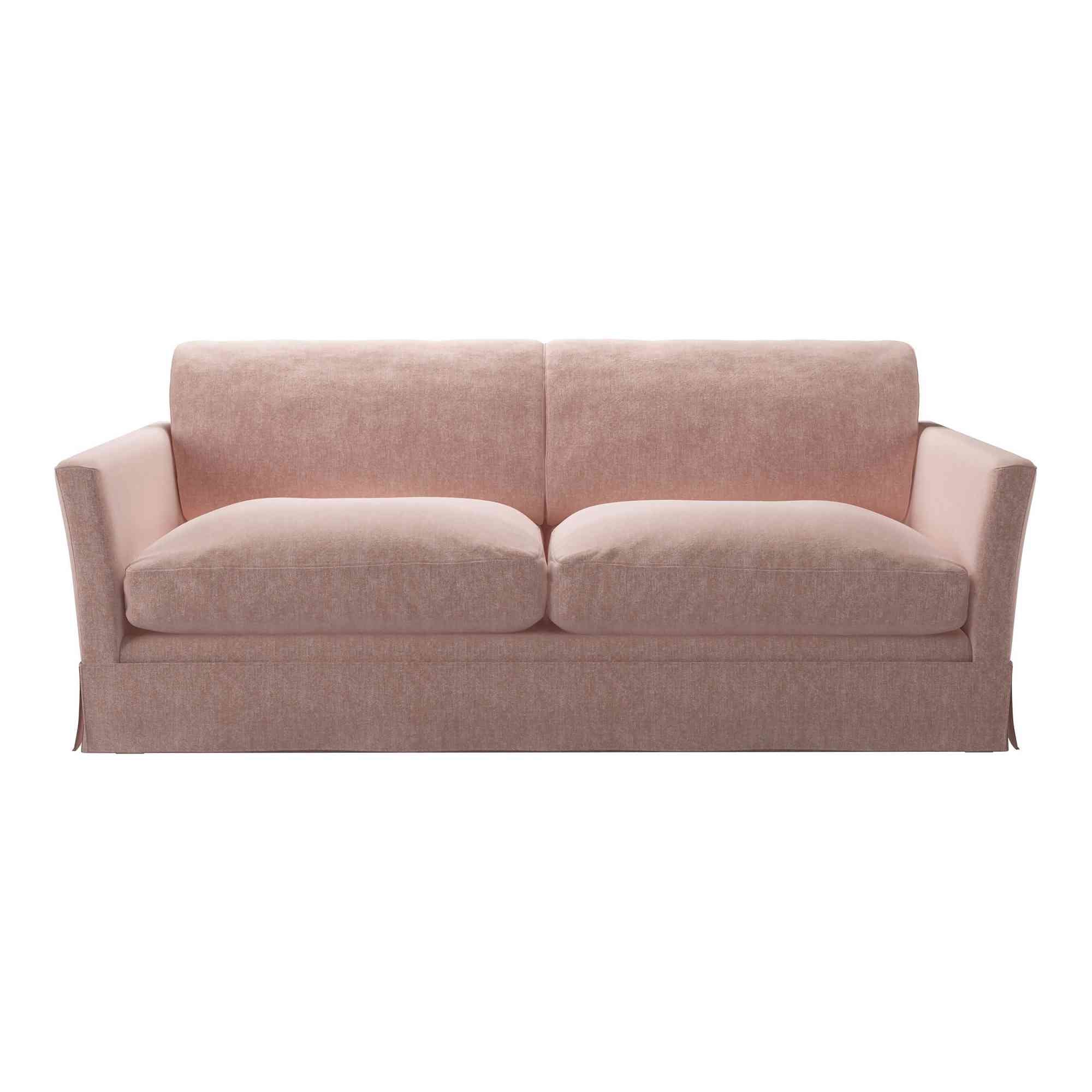 Otto Pavilion Pink Brushstroke Sofa - 3 Seater