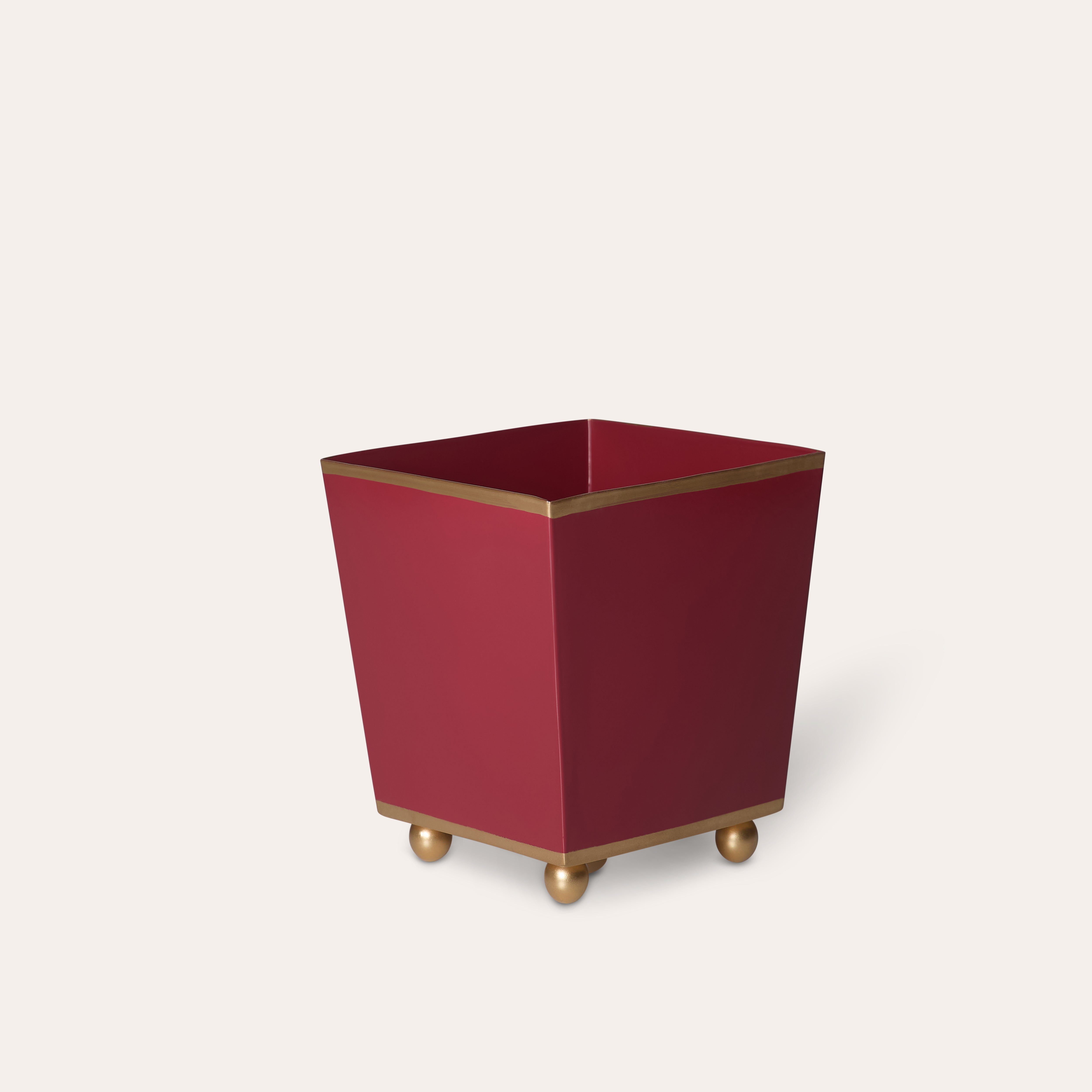 Square Planter | Small | Ruby Red