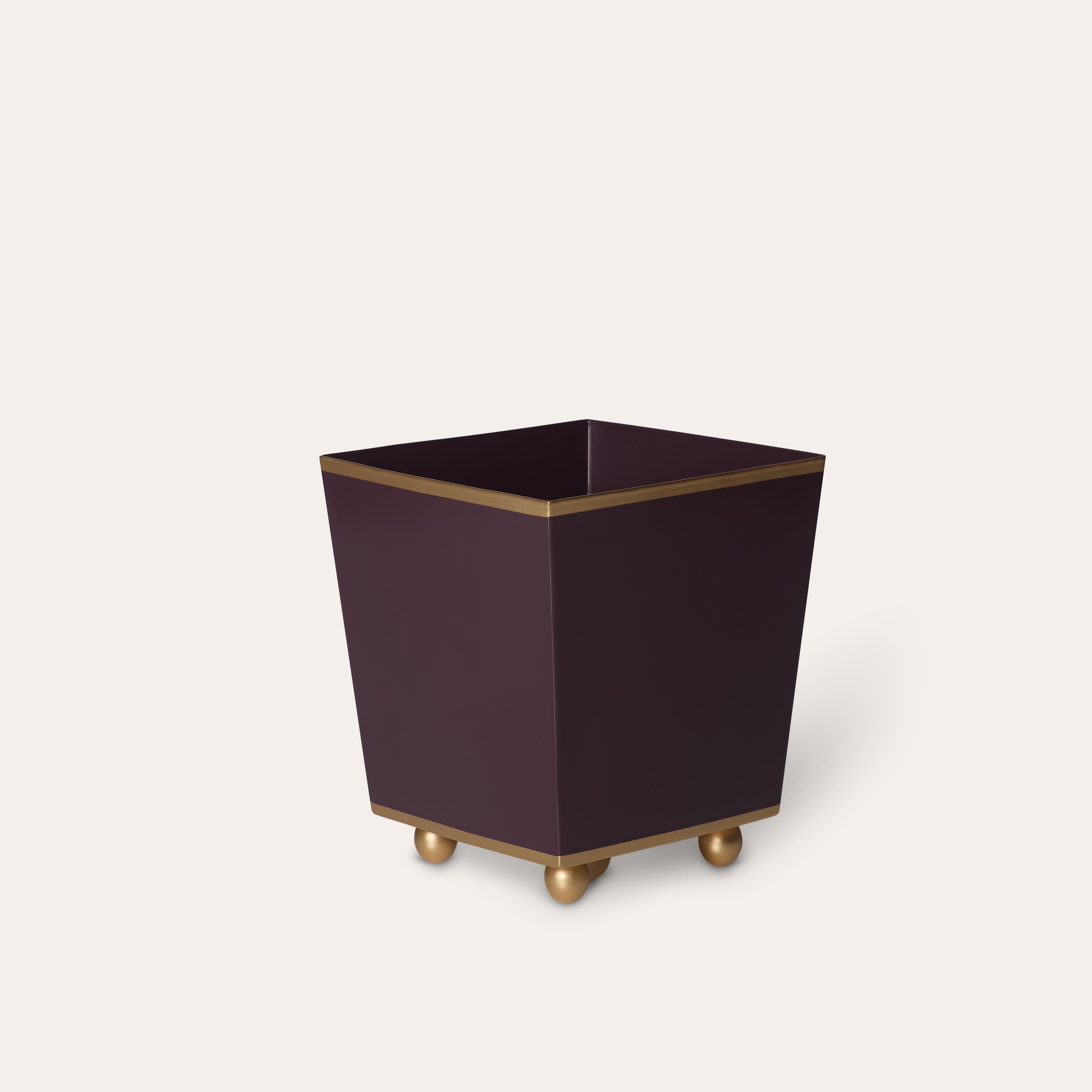 Square Planter | Small | Aubergine