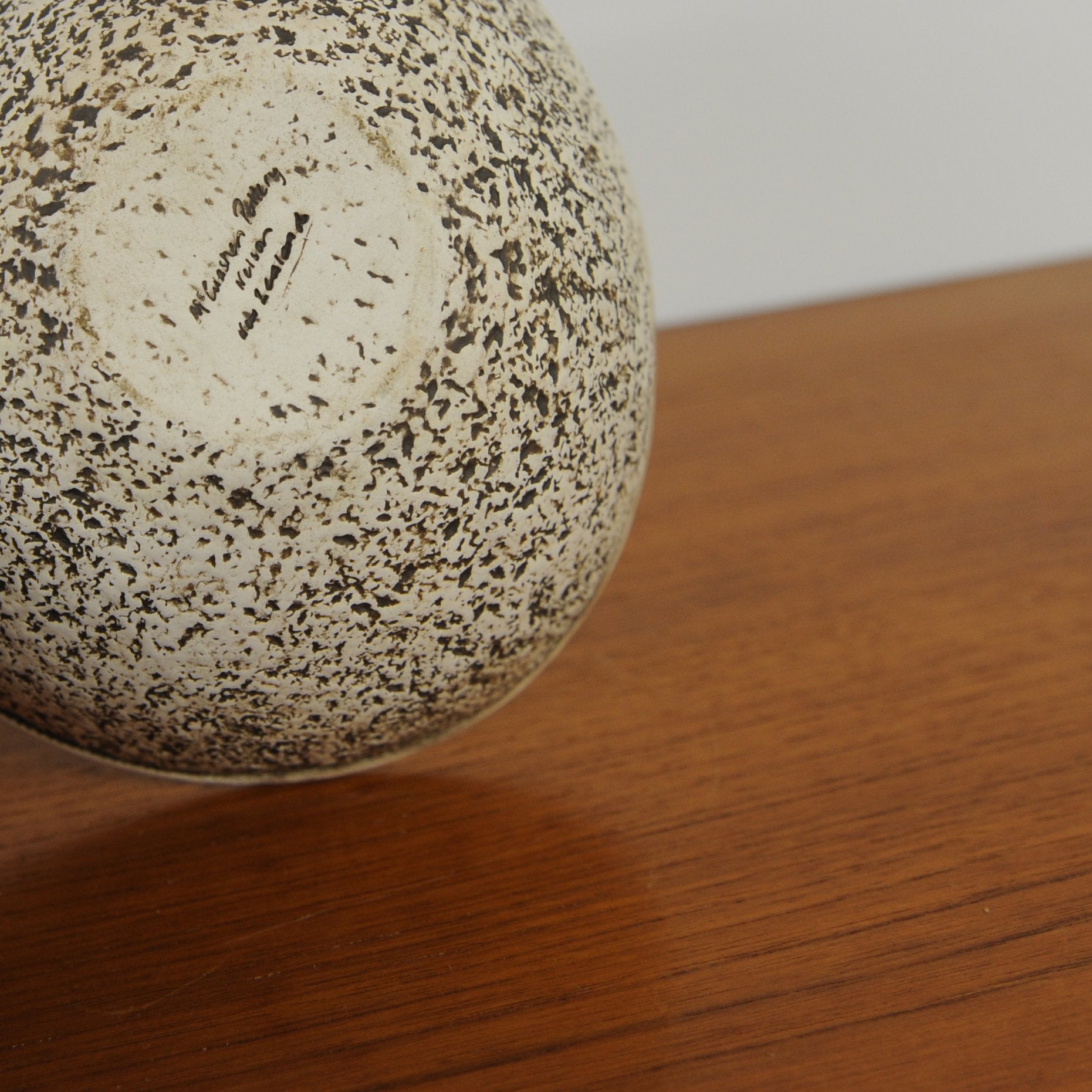 Koru Pottery Bowl by McGlashen, 1980s