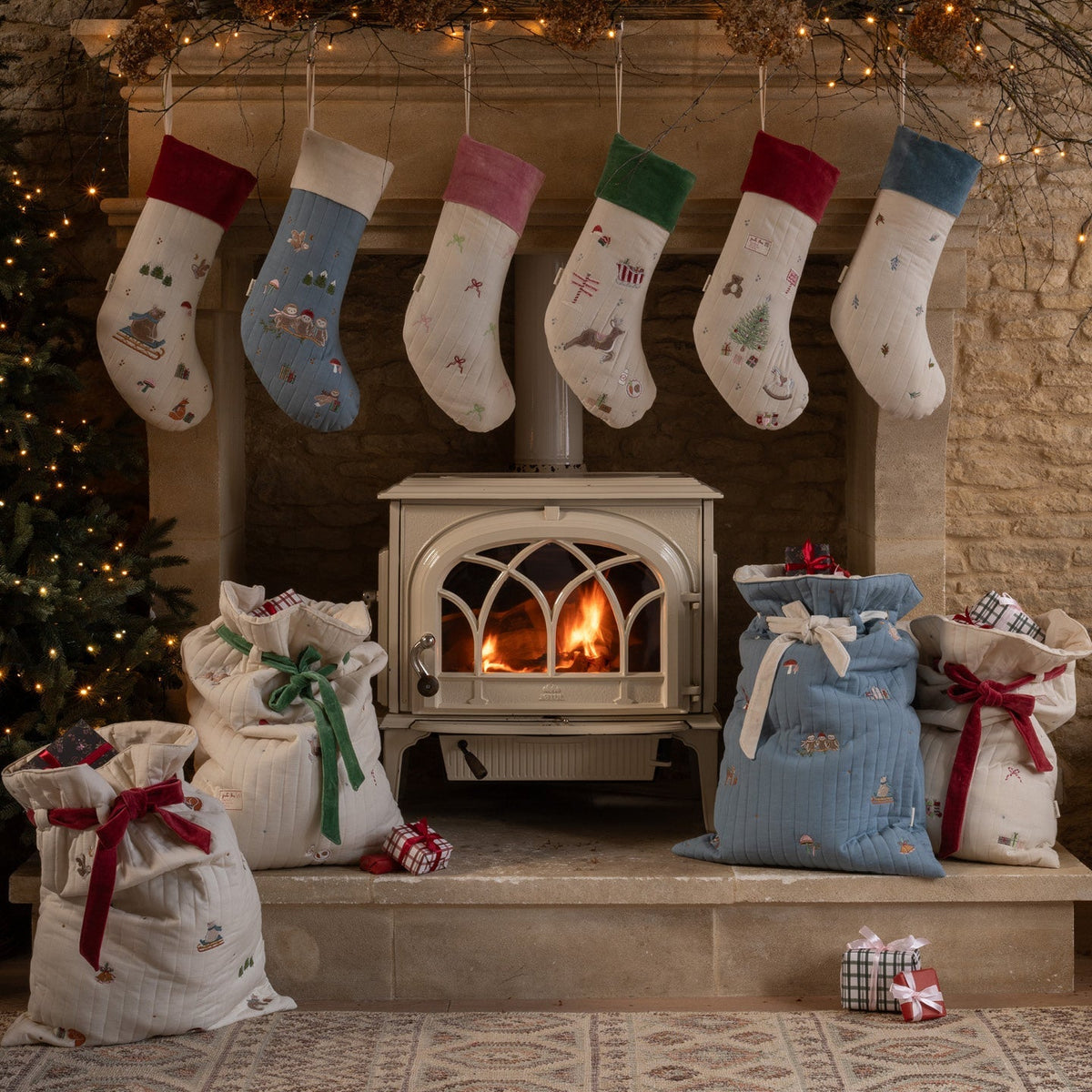 Christmas Present Sack - The North Pole