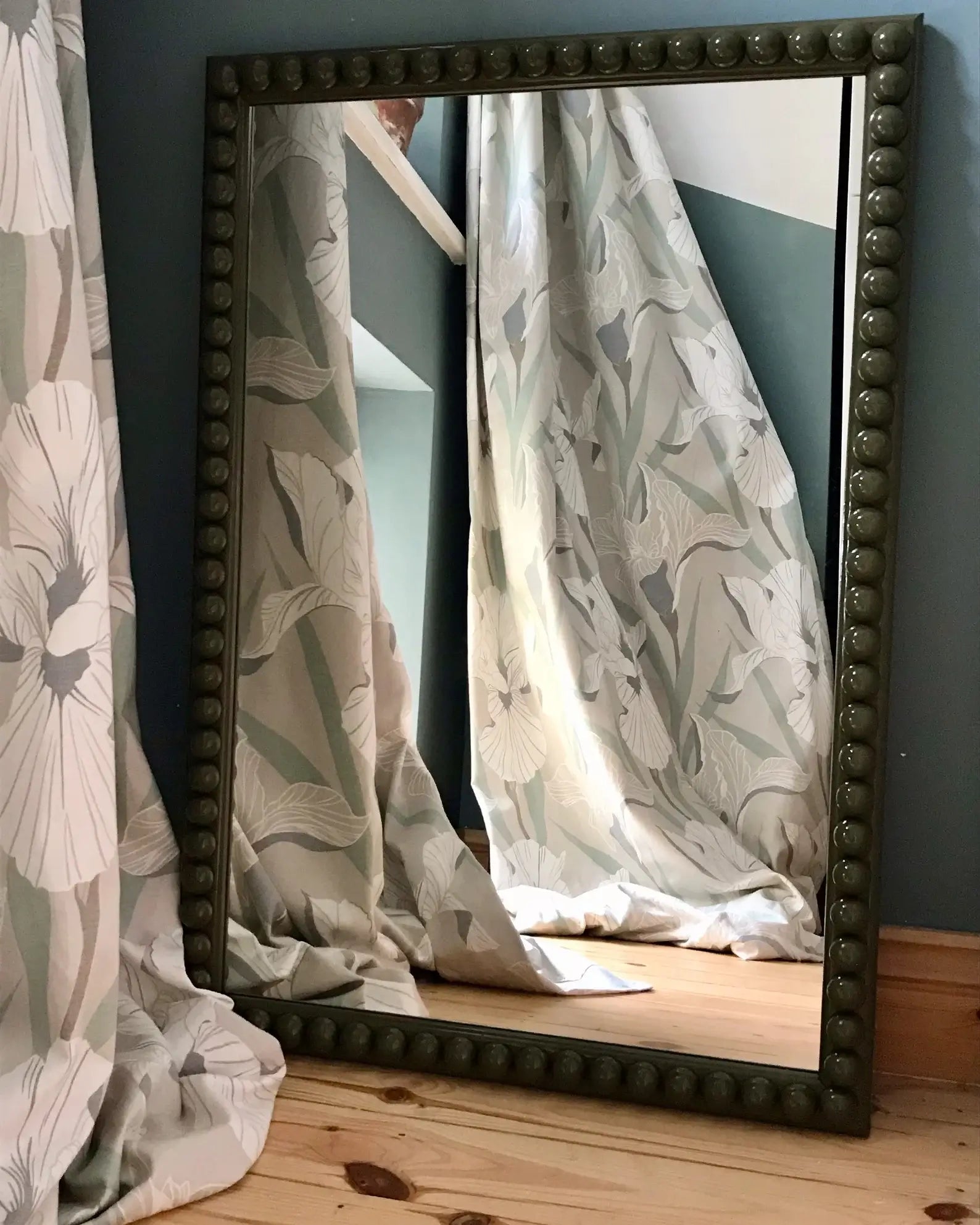 Over-Sized Bobbin Mirror