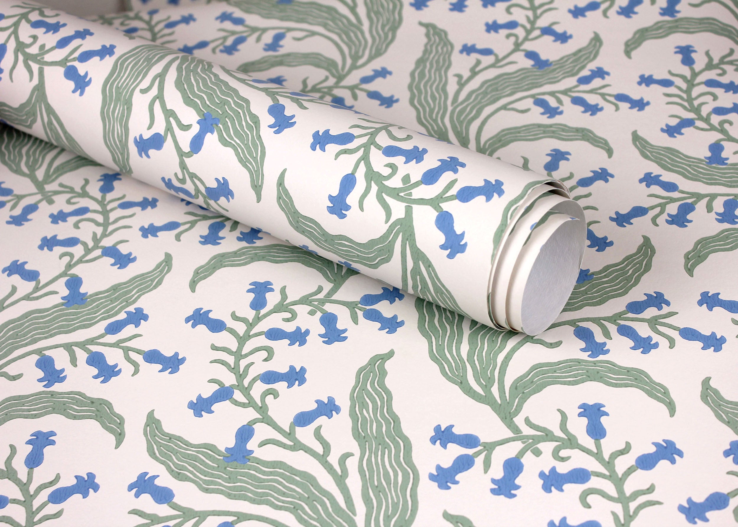 Bluebells Wallpaper - Chalk