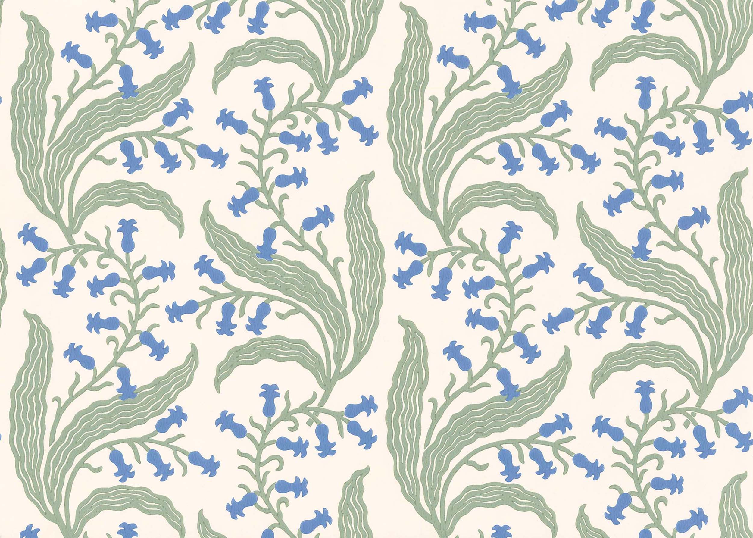 Bluebells Wallpaper - Chalk