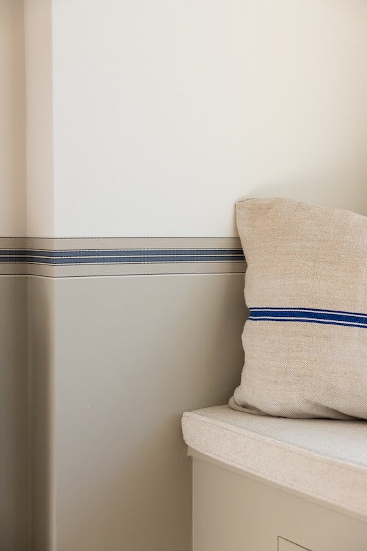 Vintage Deckchair Border Wallpaper
