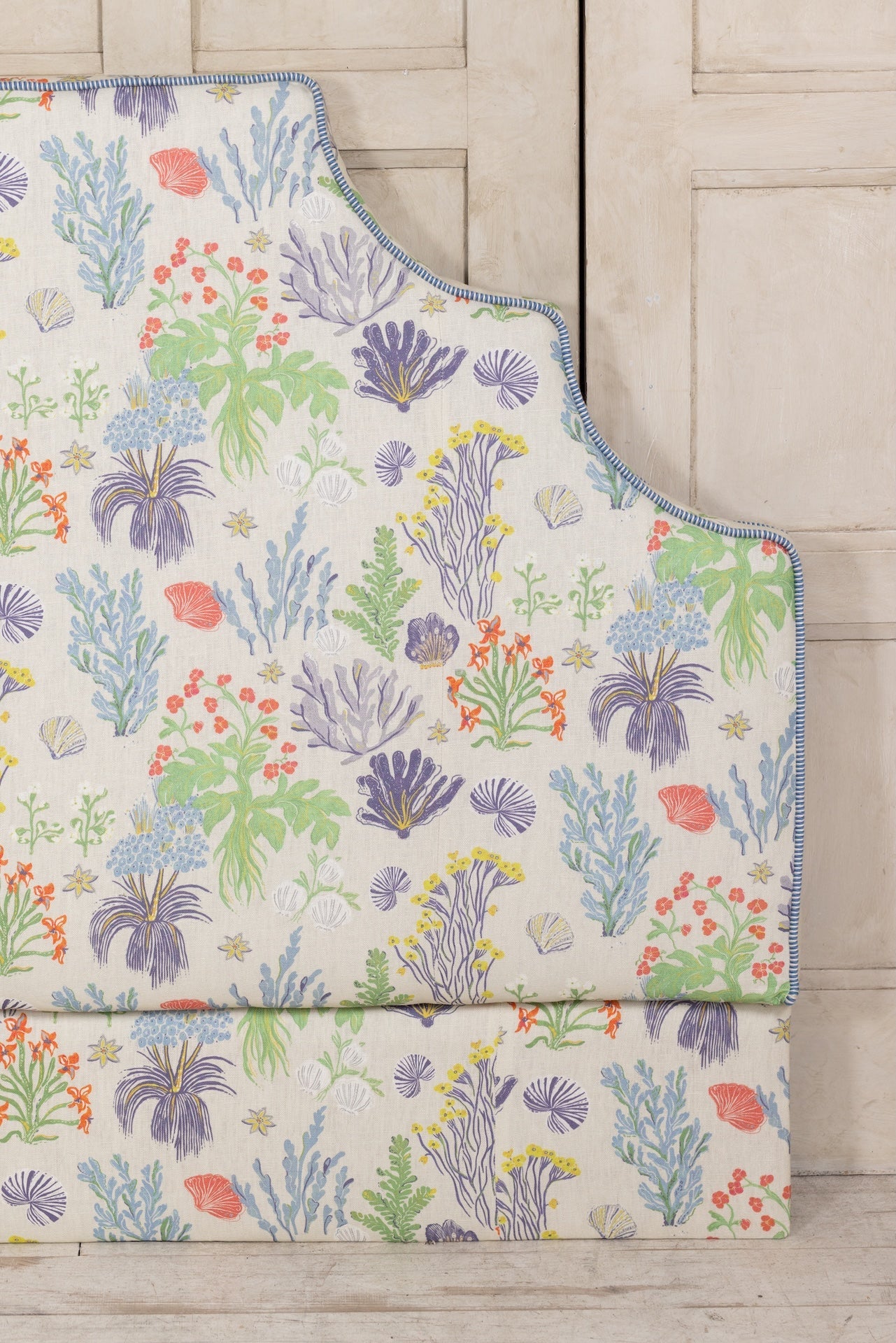 Aster and Cockle Fabric - Sand