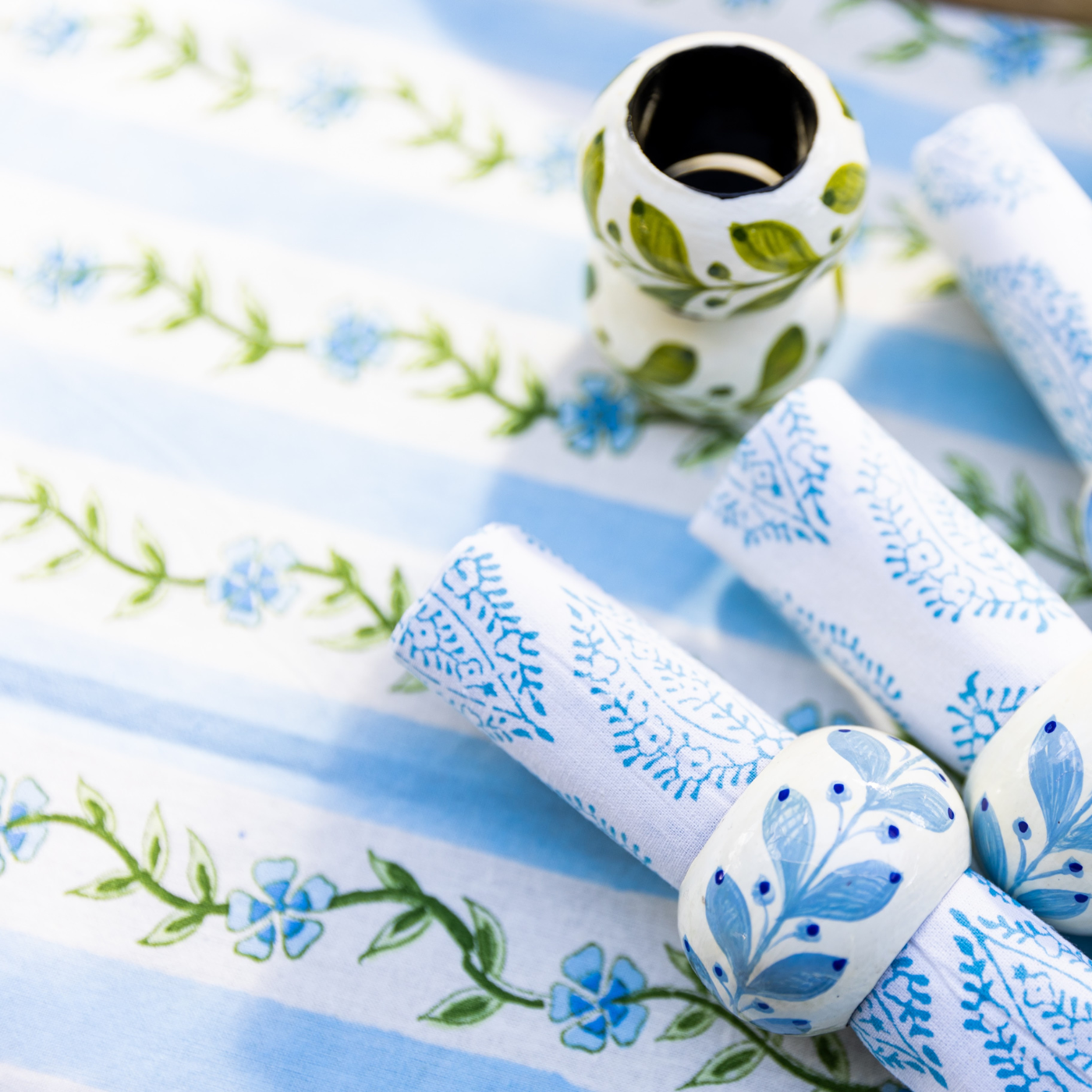 Floral Garland Tablecloth