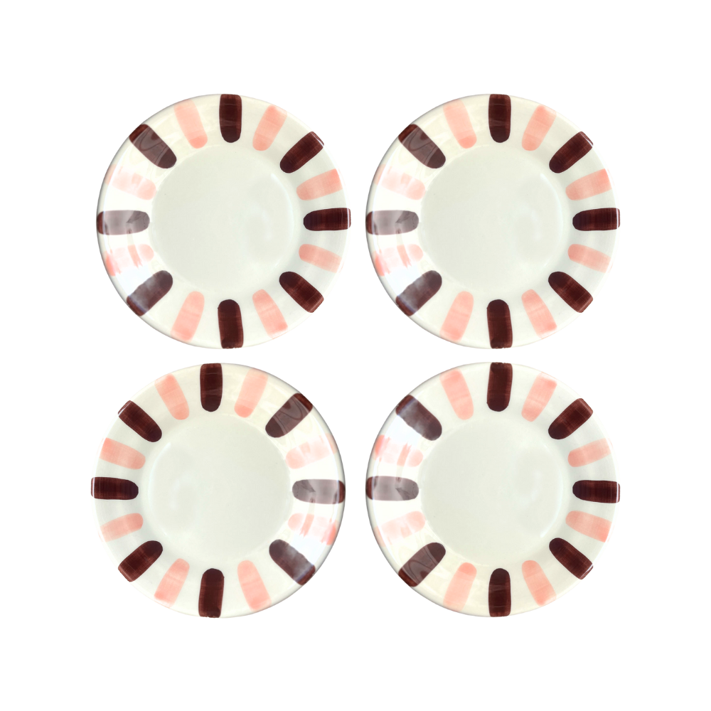 Parasol Side Plate, Neapolitan