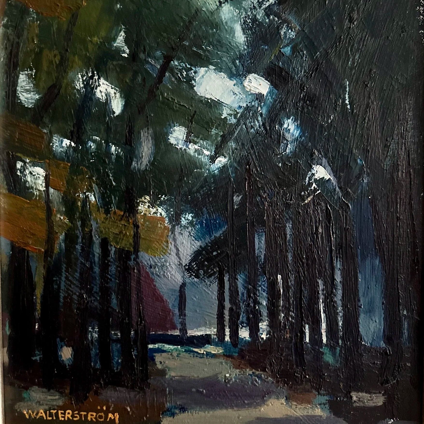 Forest Grove Oil Painting