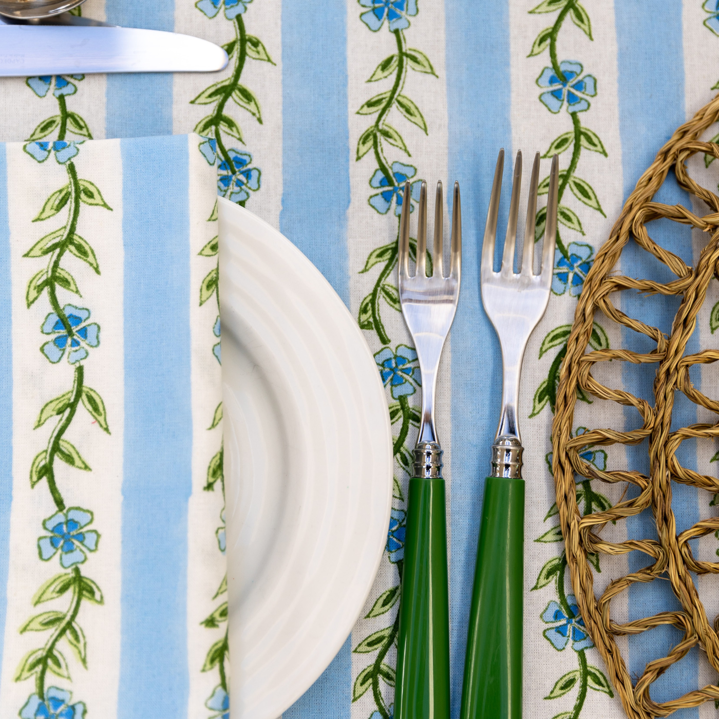 Floral Garland Tablecloth