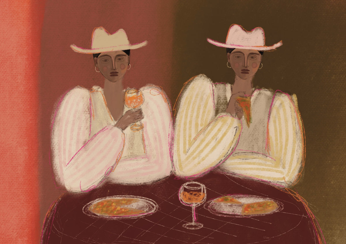 Aperol Pizza Party Print by Studio Vreeken