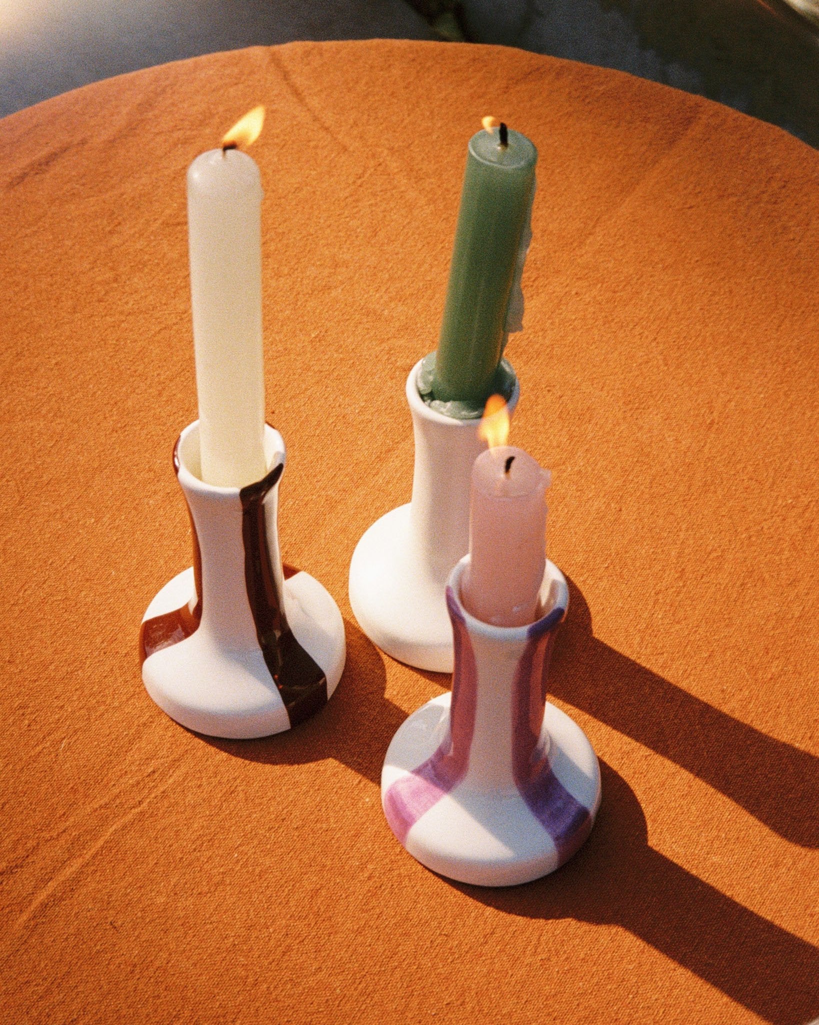 Sandy Candle Holder - Sorbet