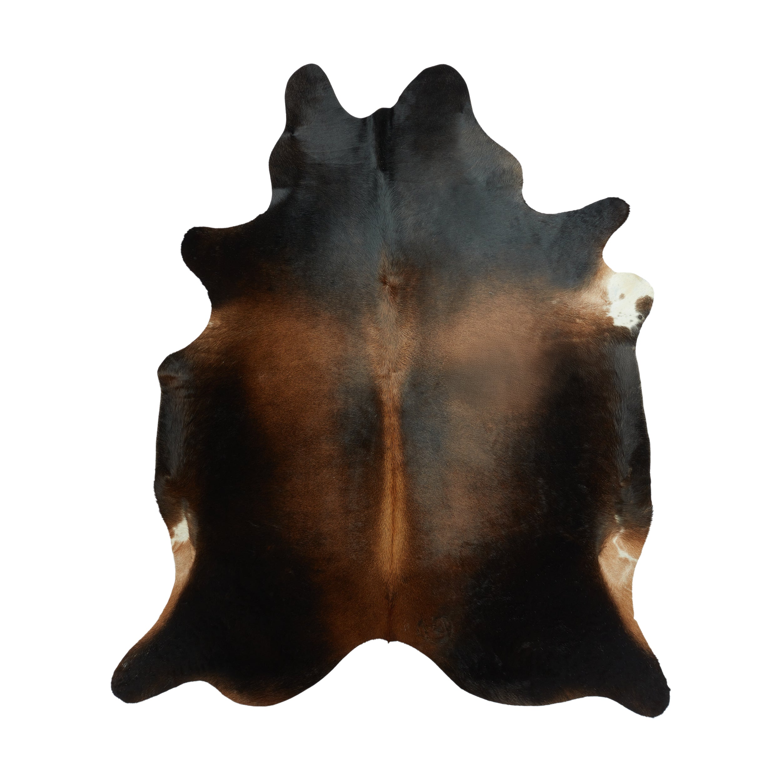 Cowhide Rug - Brown & White (230cm x 200cm)