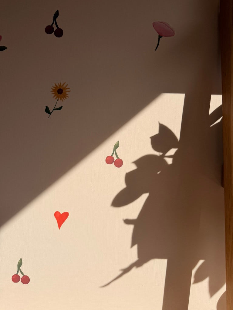 Fabric Wall Stickers - "Bloom Baby Bloom"