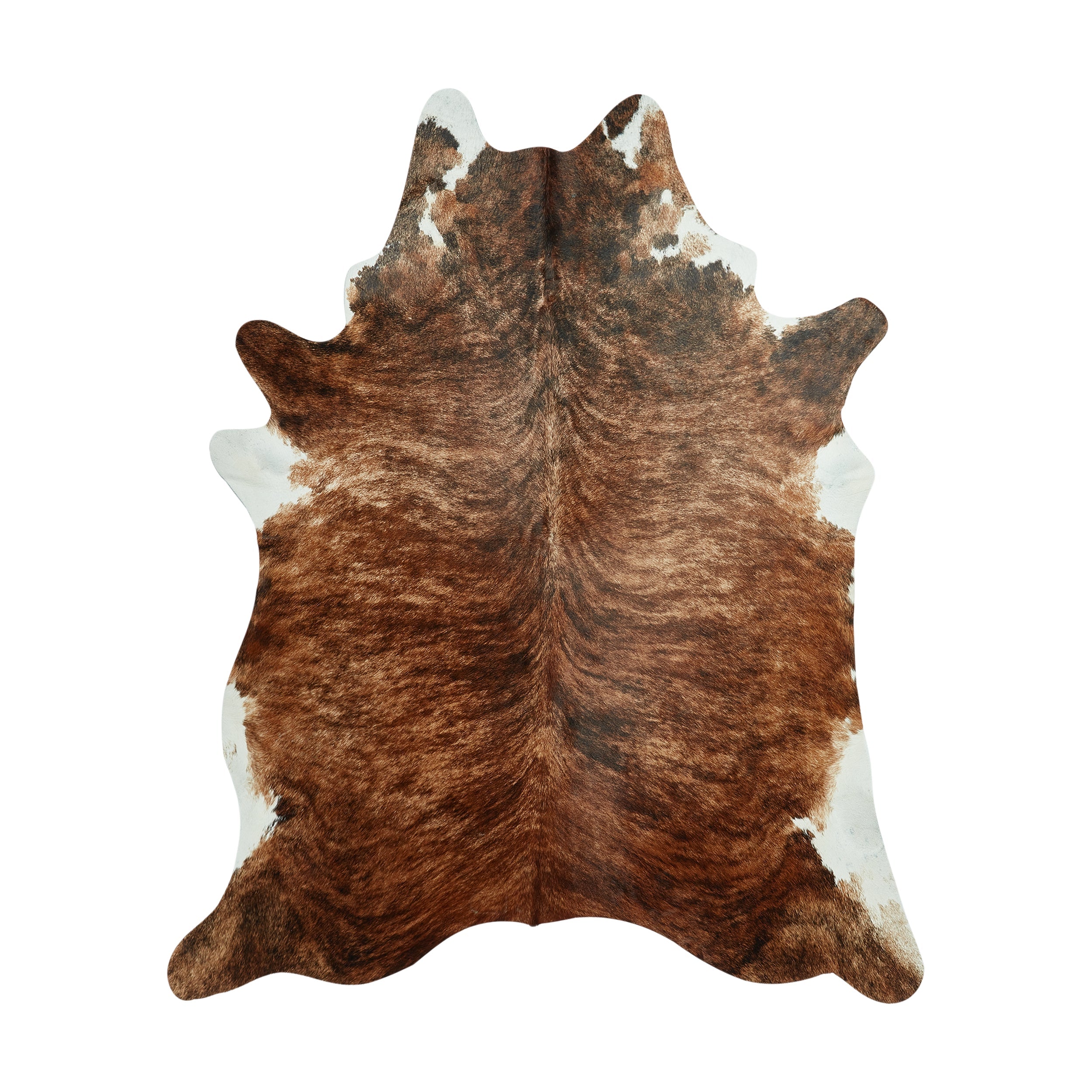 Cowhide Rug - Exotic Tricolour (190cm x 170cm)