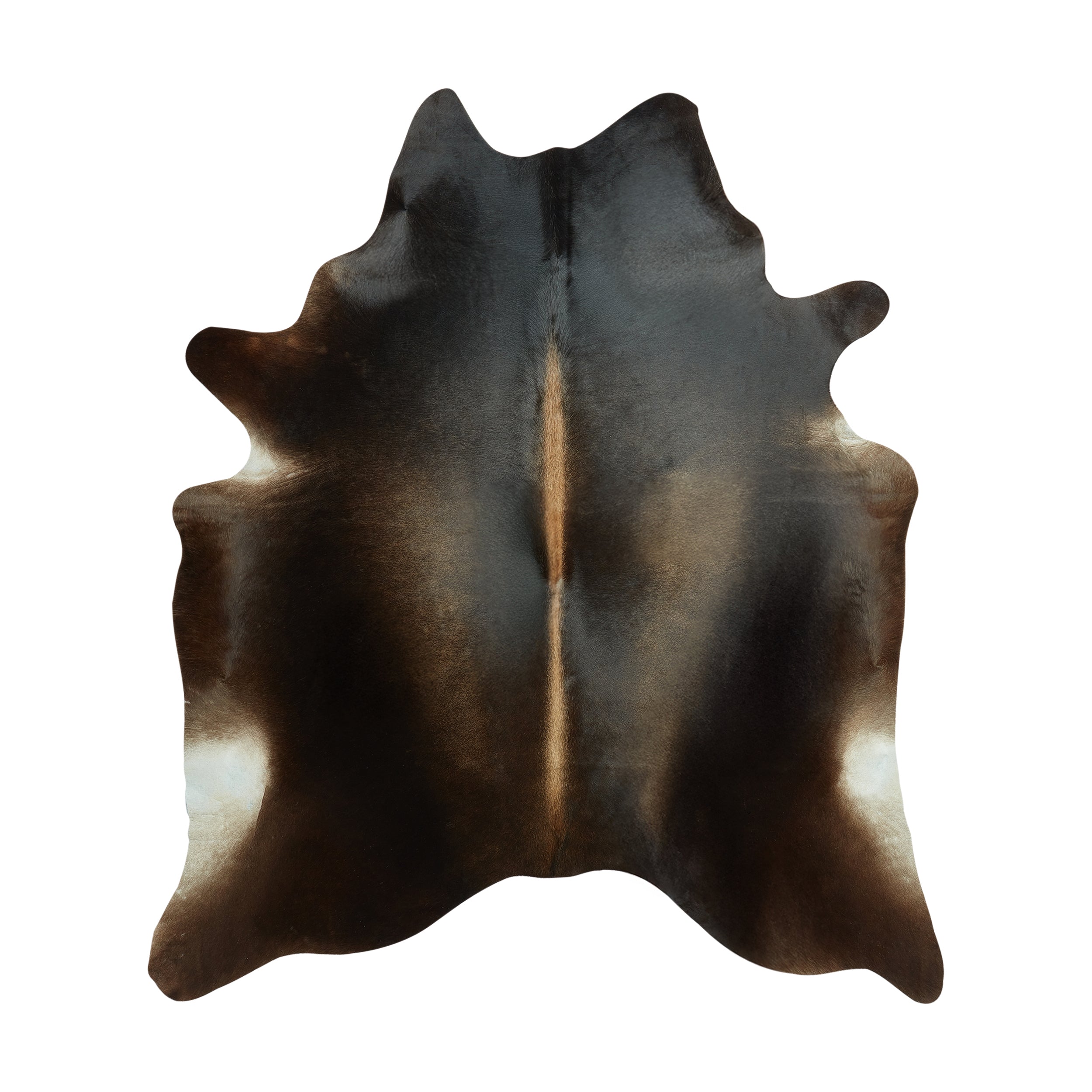 Cowhide Rug - Brown & White (230cm x 200cm)
