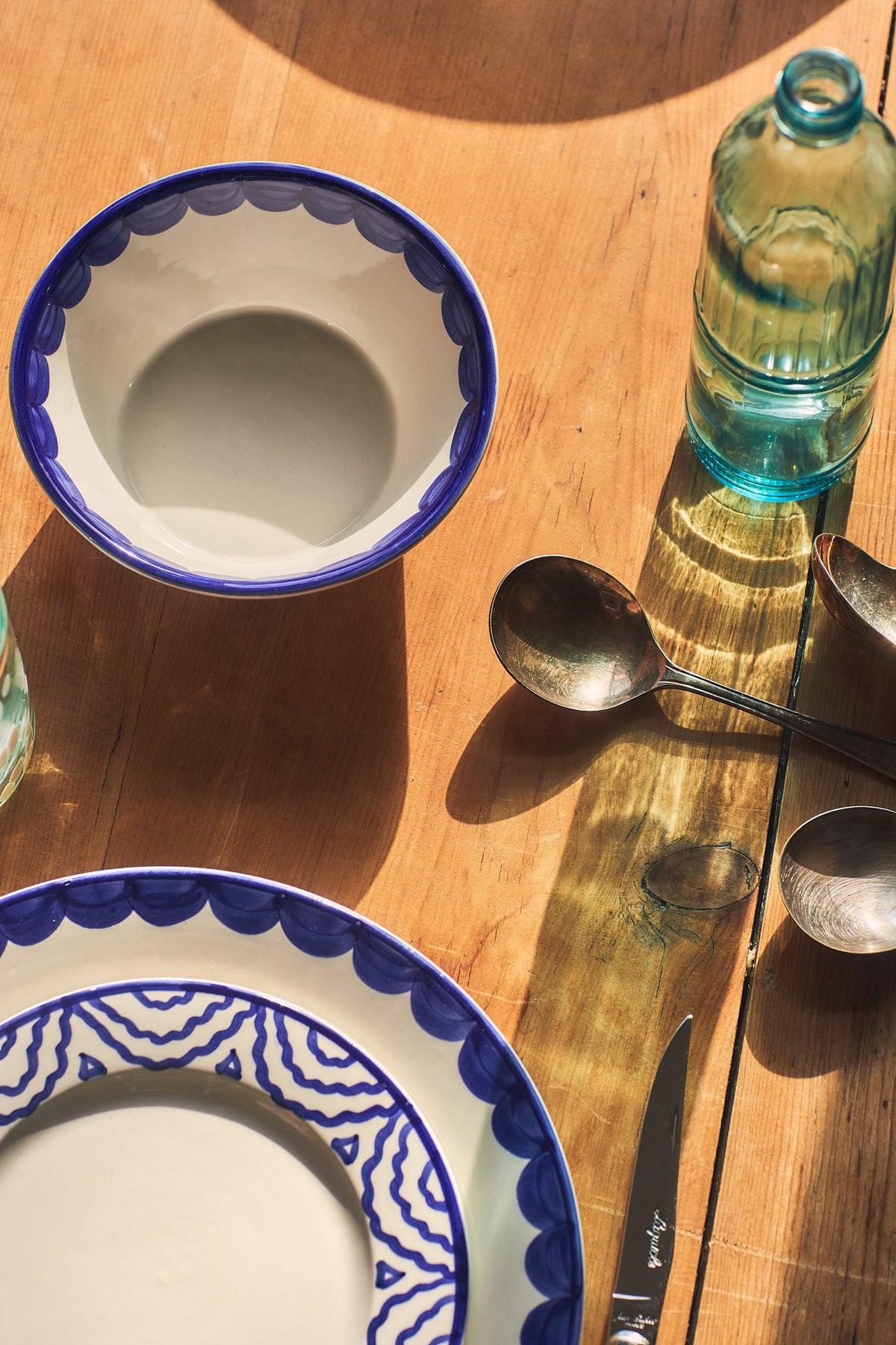 Blue Scallop Bowl | Singles & Set of 4