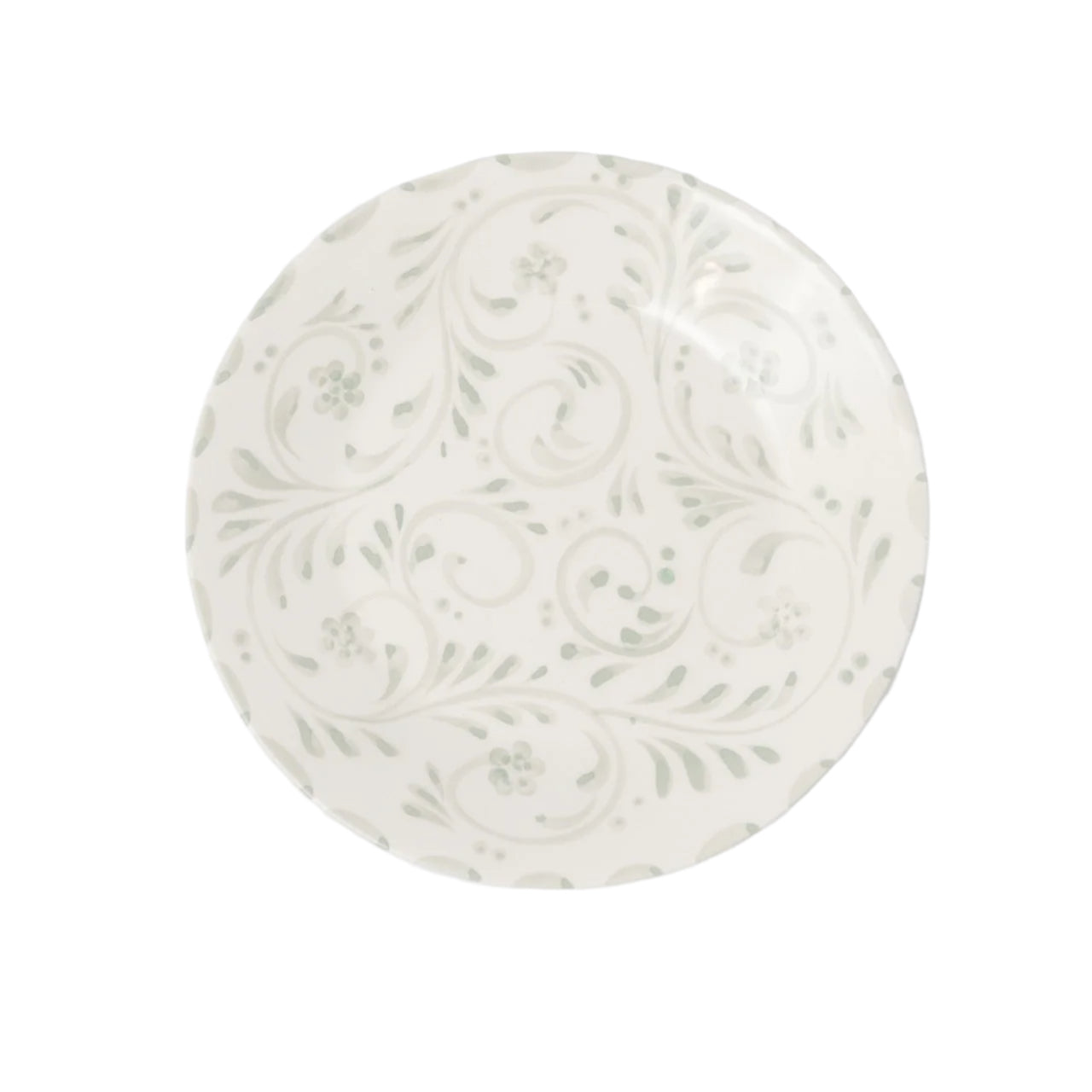 Sage Floral Dinner Plate