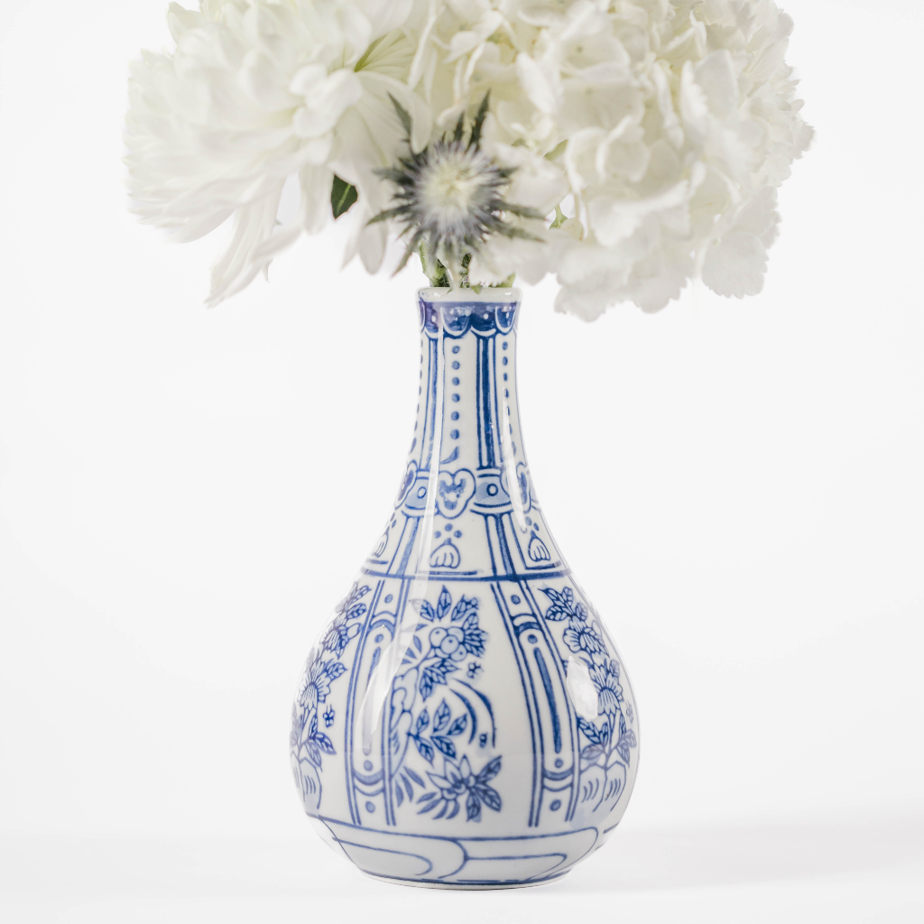 Chinoiserie Bud Vase