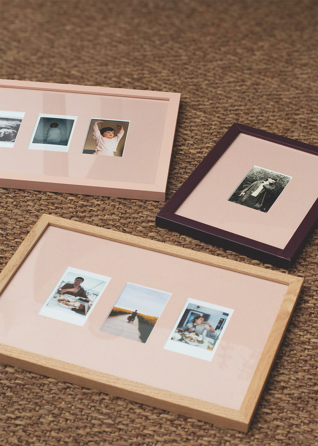 Plaster Pink A5 Instax Mini Picture Mount