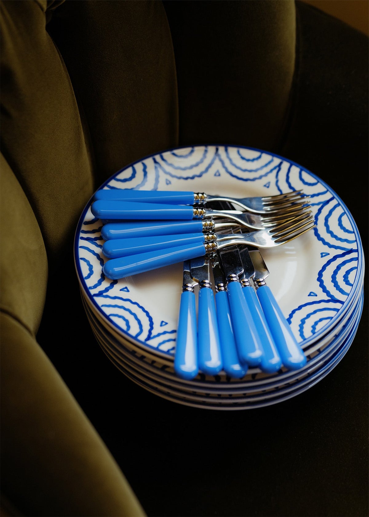 Blue Tabla Dinner Plate | Singles & Set of 4