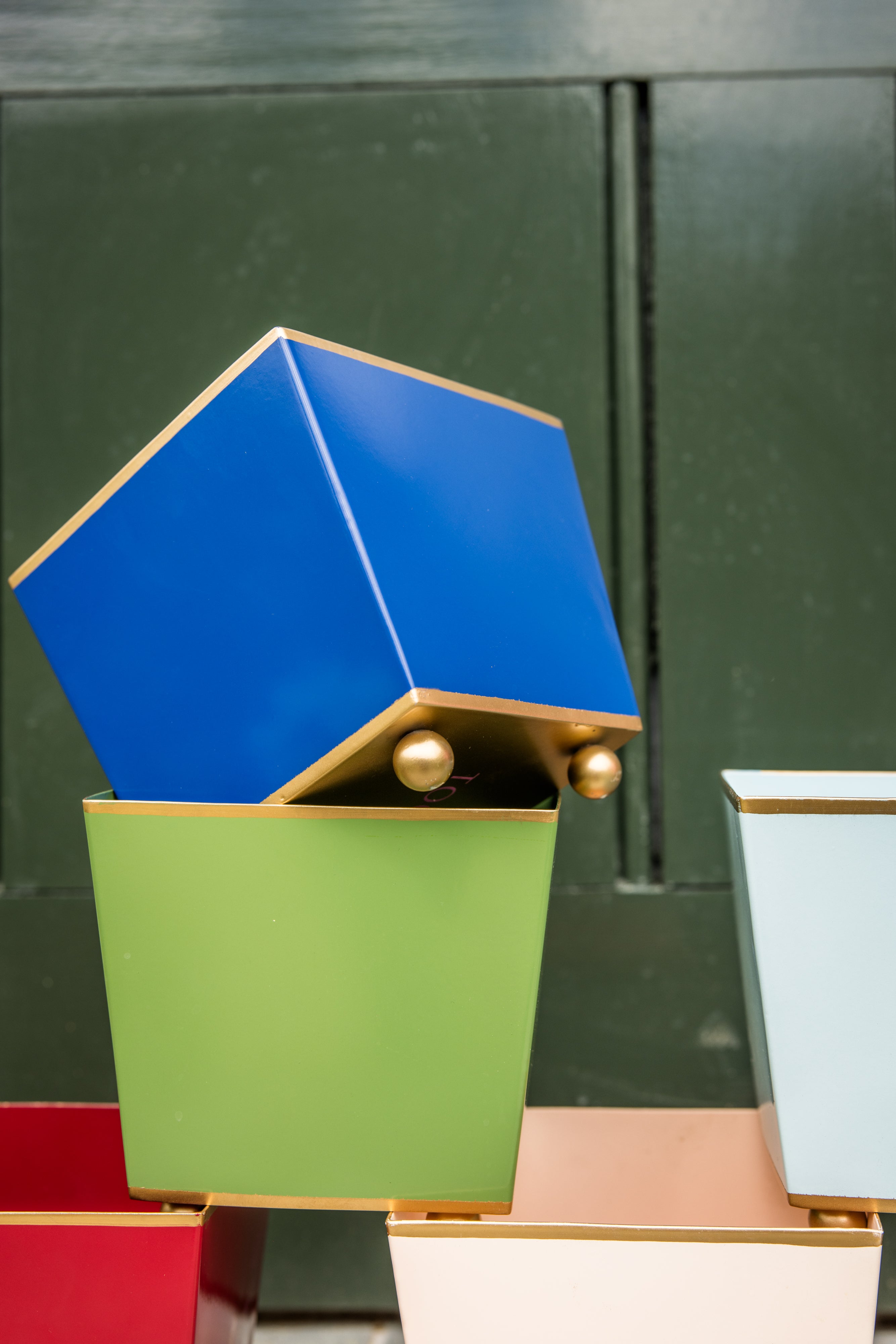 Square Planter | Small | Apple Green