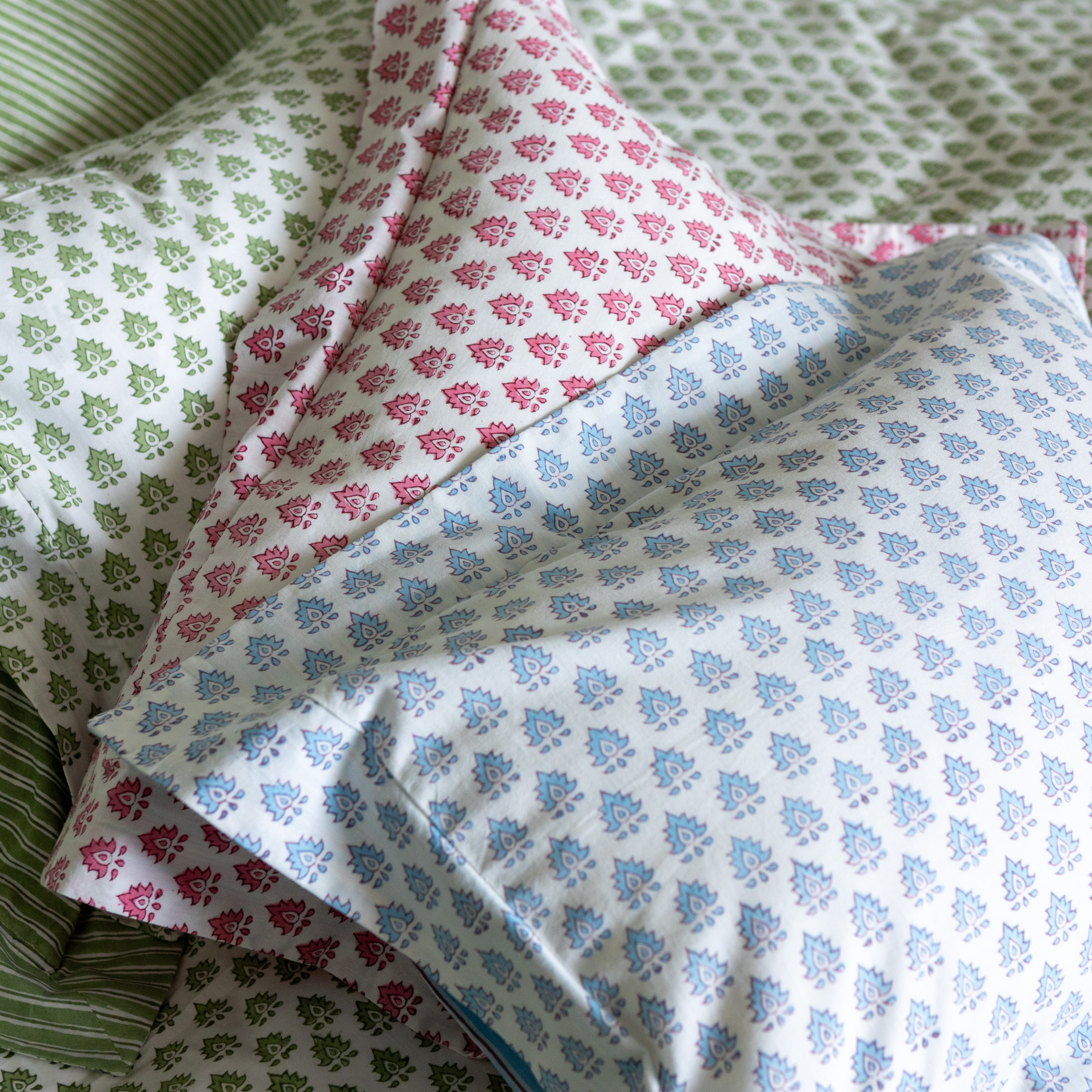 Pink Pomily Baby Pillowcase