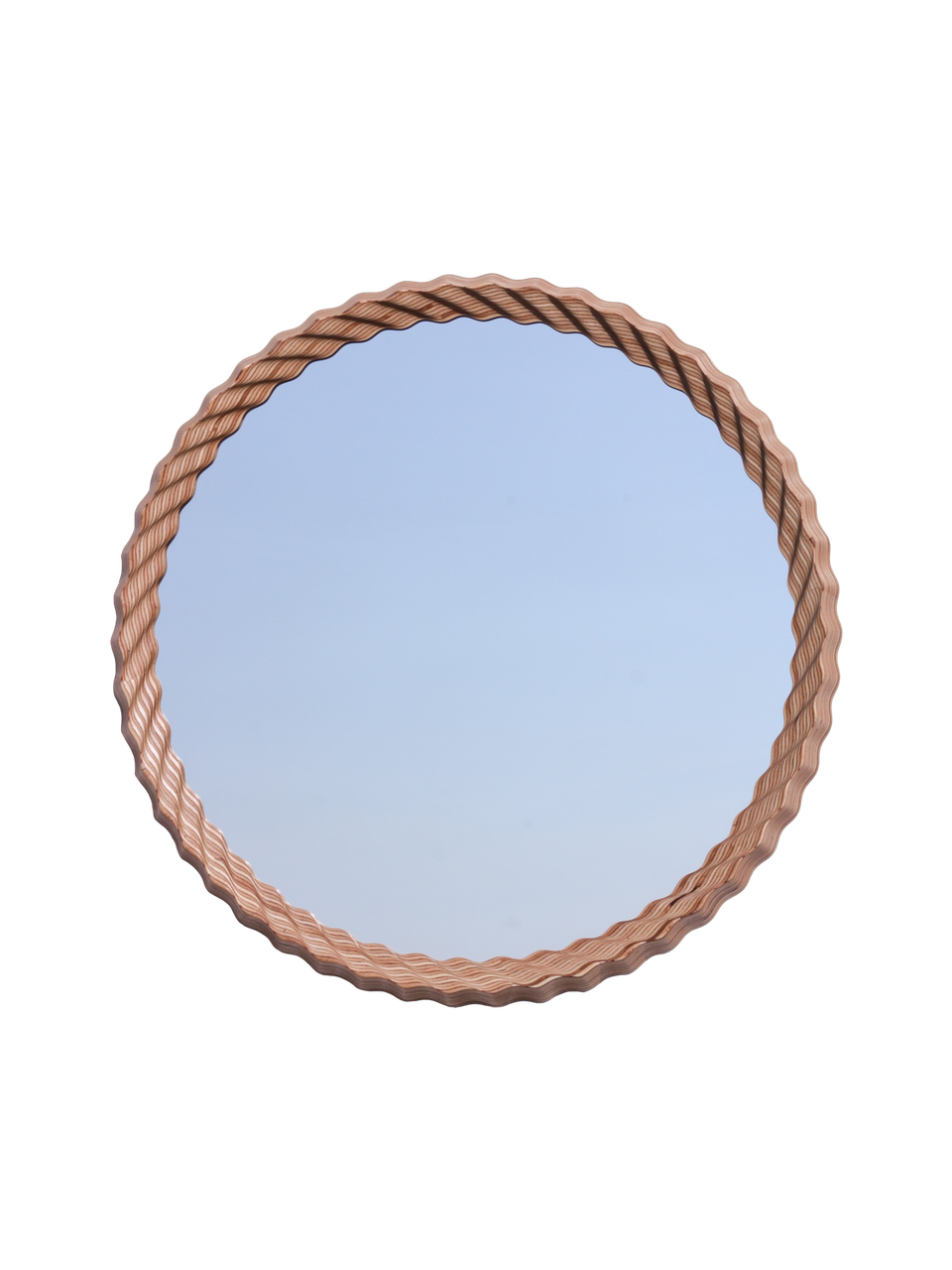 Kruller Midi Mirror - Birch Plywood