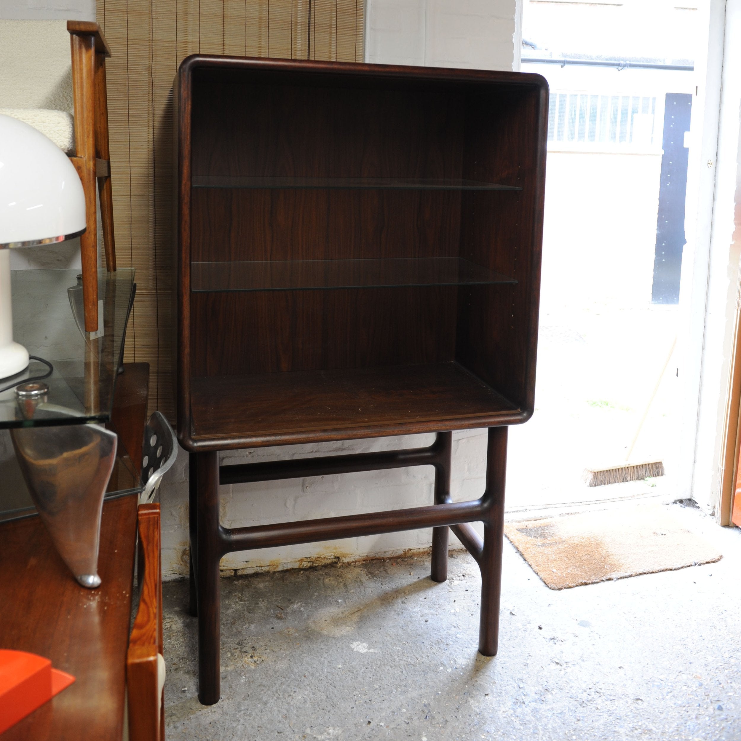 Danish Modern Rosewood Cocktail / Storage Cabinet