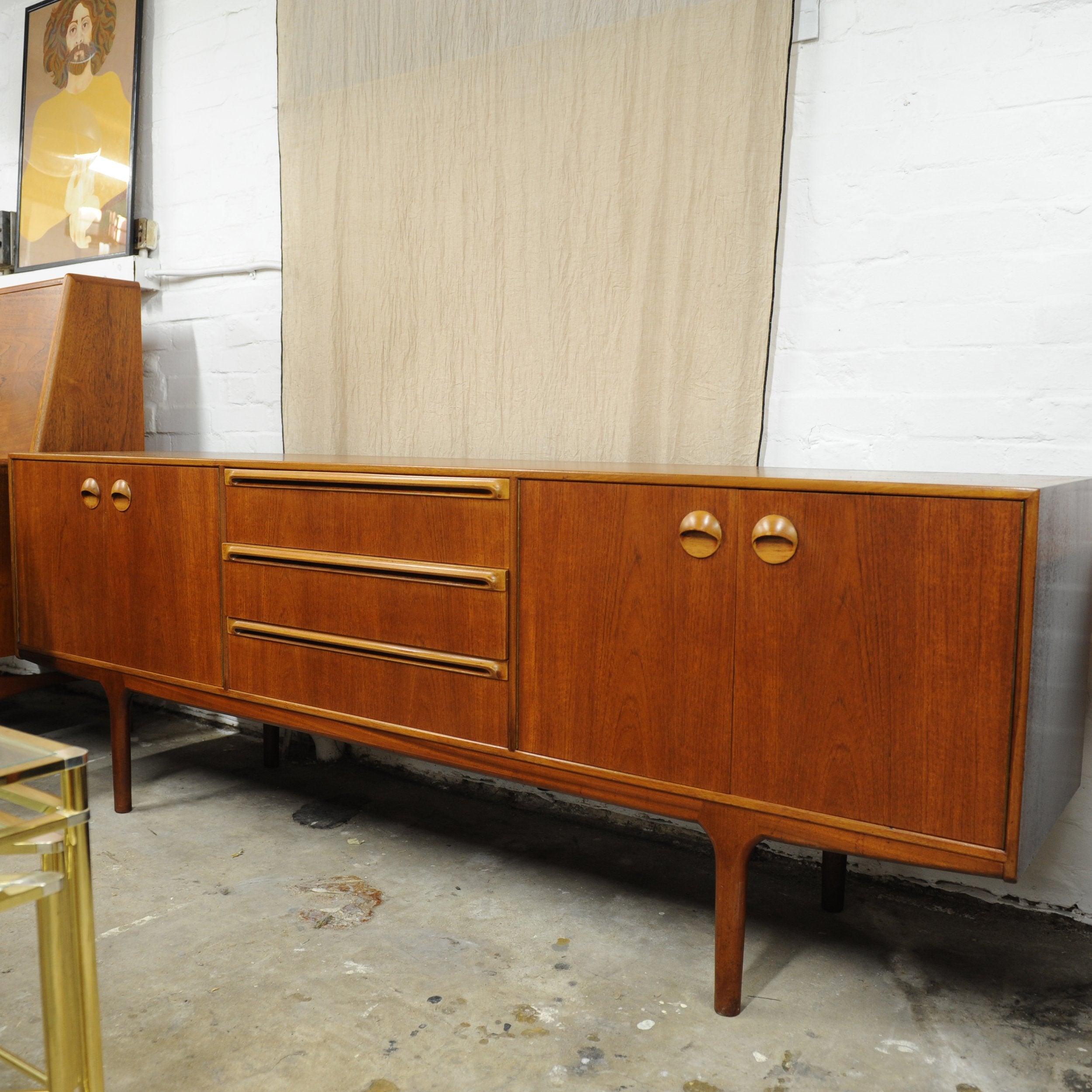 Vintage Teak Sideboard by Tom Robertson for McIntosh
