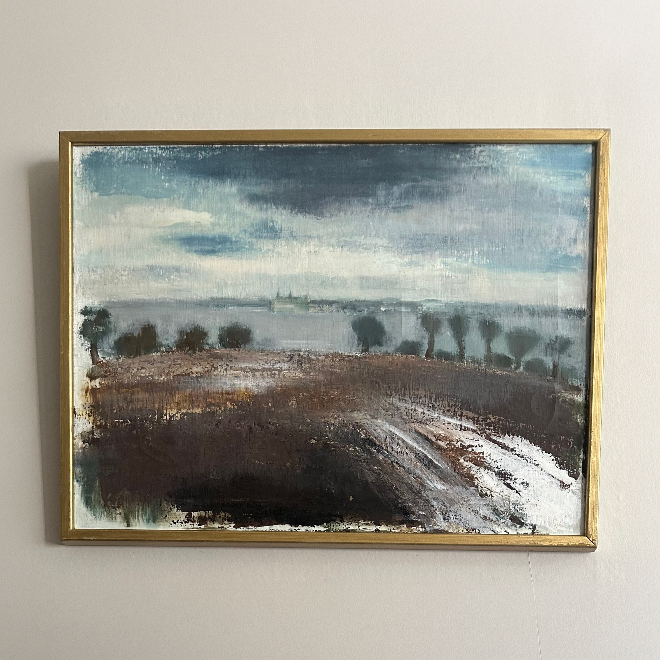 River Runs Wide Oil Painting