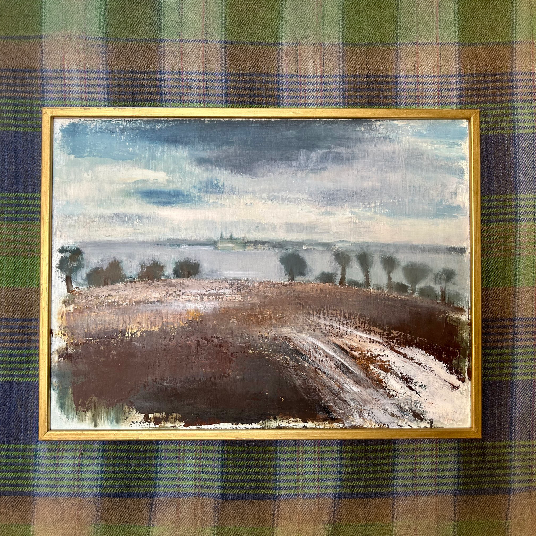River Runs Wide Oil Painting