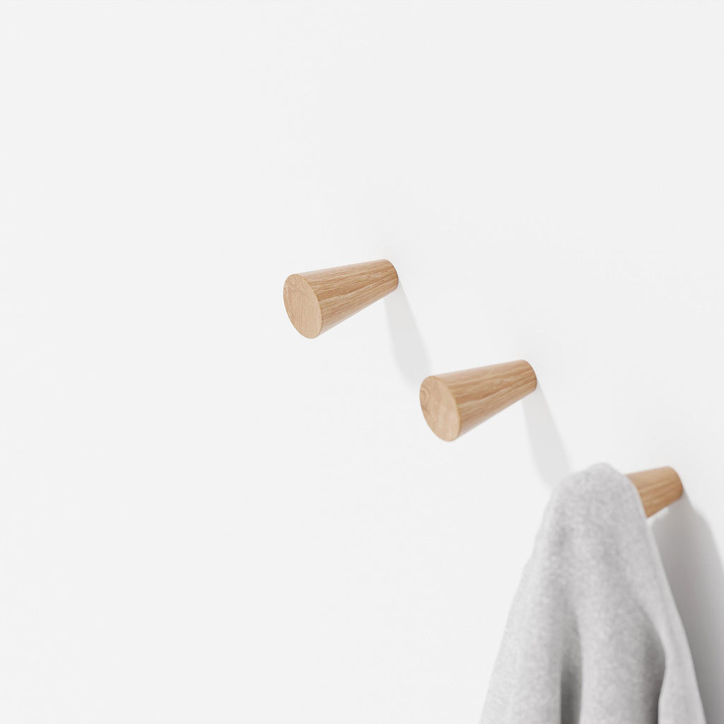 Hook pack 2 Oak