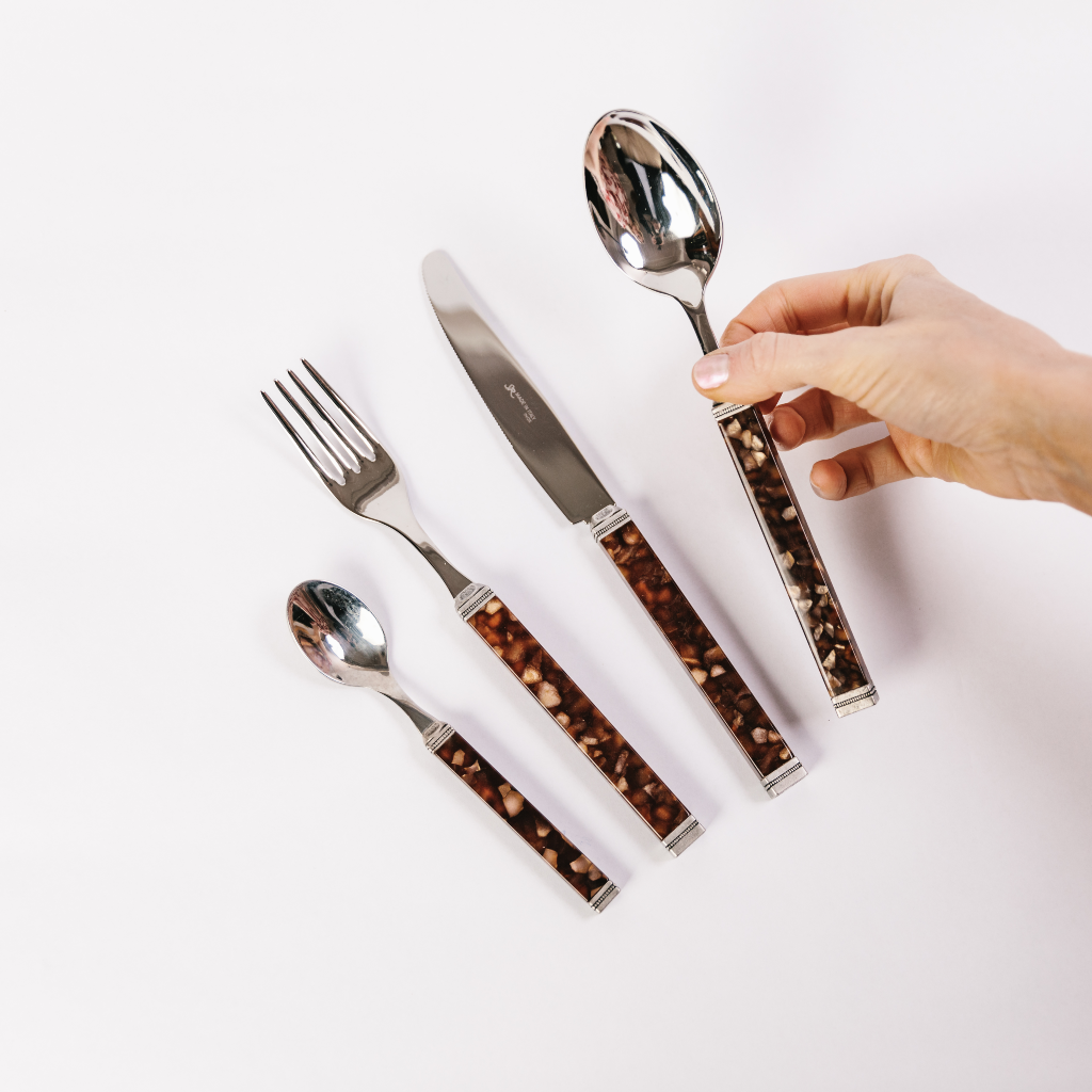 Tortoiseshell Cutlery - 4 Piece Set