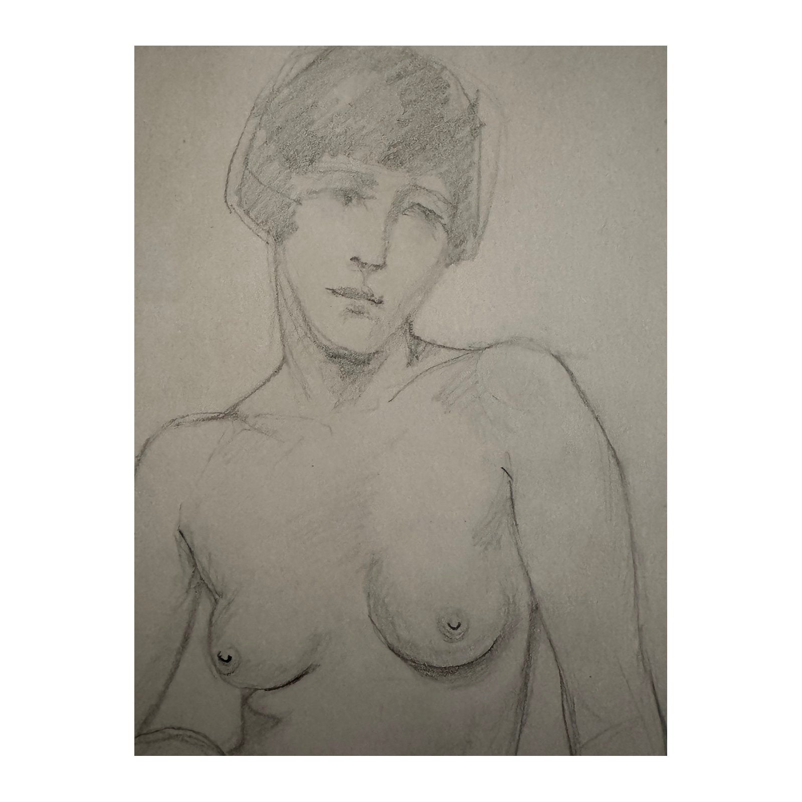 NUDE PENCIL DRAWING