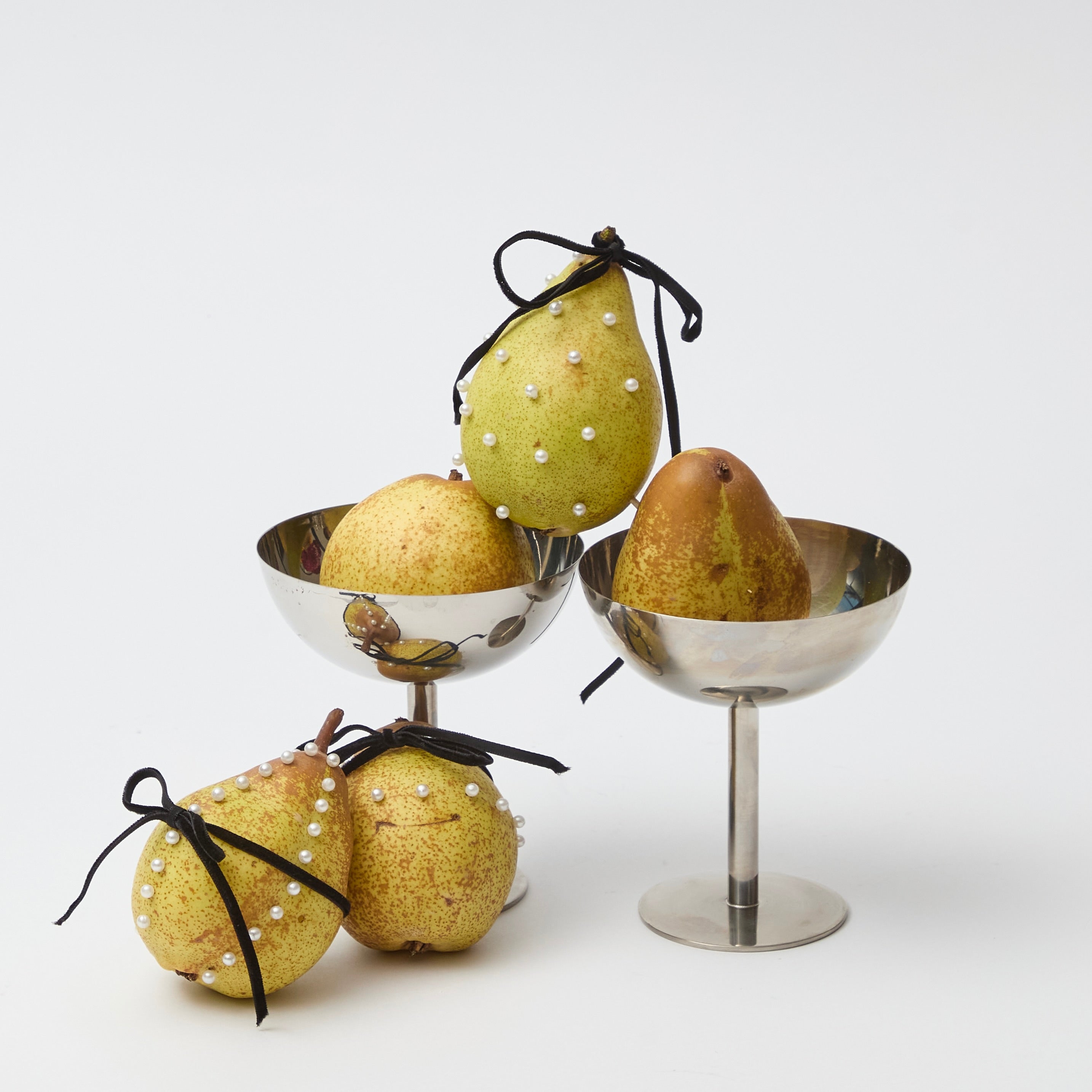 Vintage Style Ice Cream Coupe (Pair)