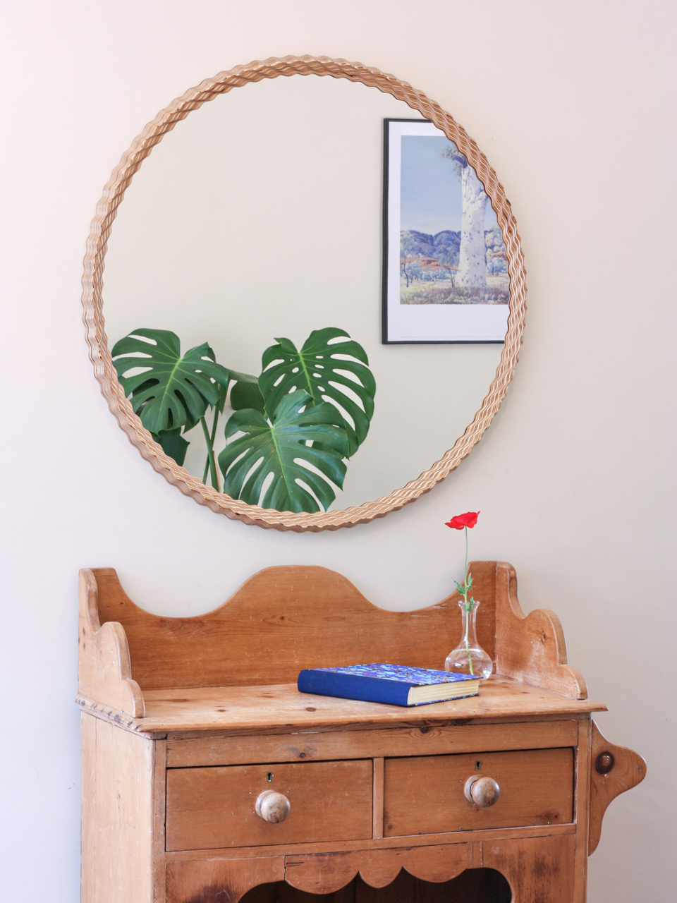 Kruller Grand Mirror - Birch Plywood