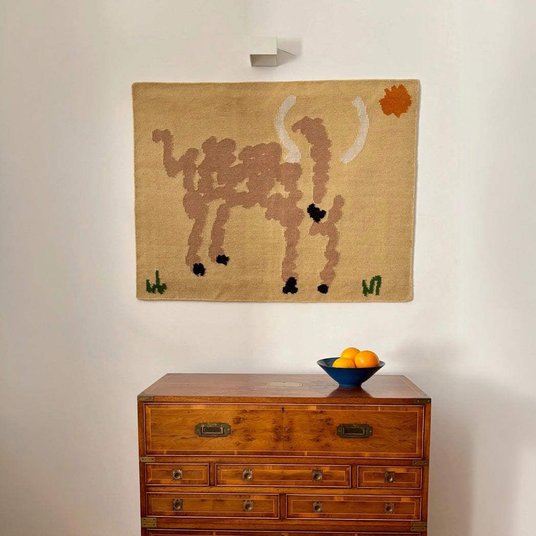 The Marfa Handwoven Wool Wall Hanging