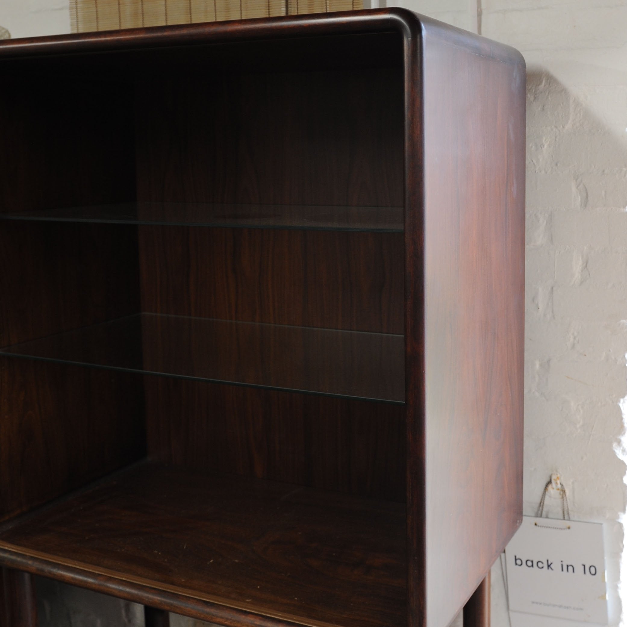 Danish Modern Rosewood Cocktail / Storage Cabinet