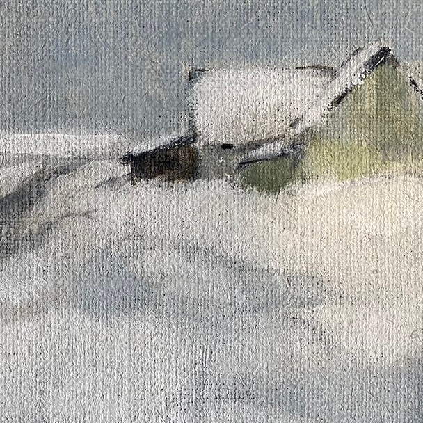 Winter is Coming Oil Painting