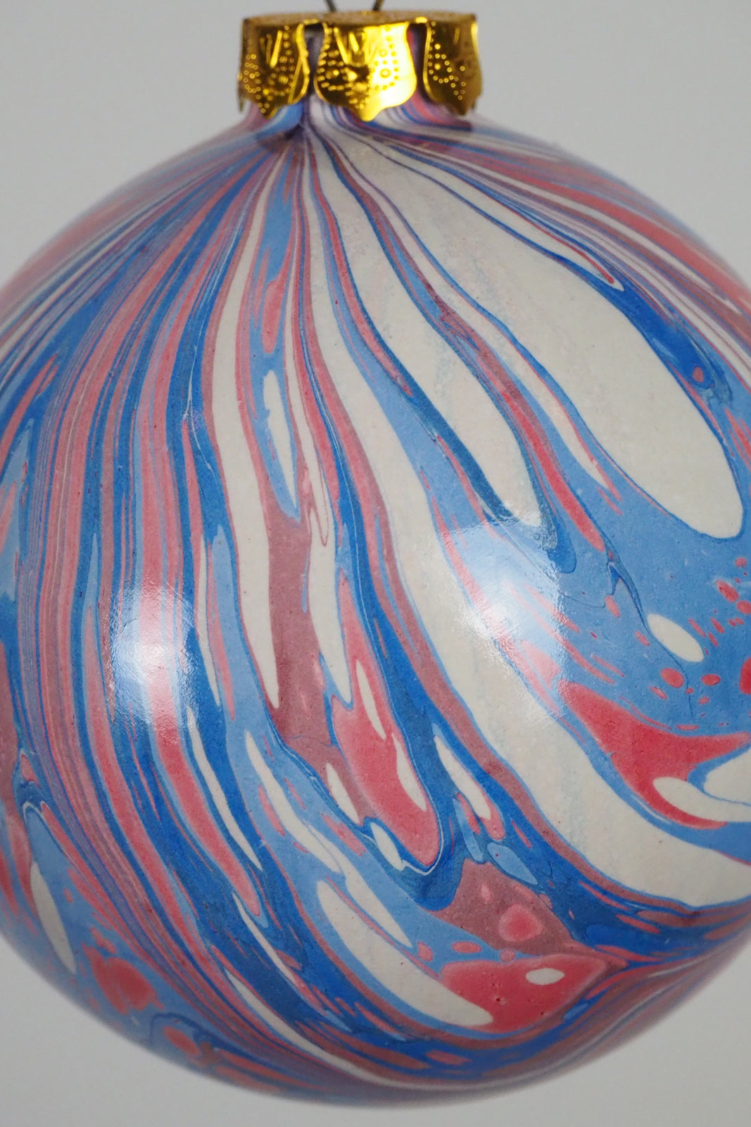 Large Jack Marbled Bauble