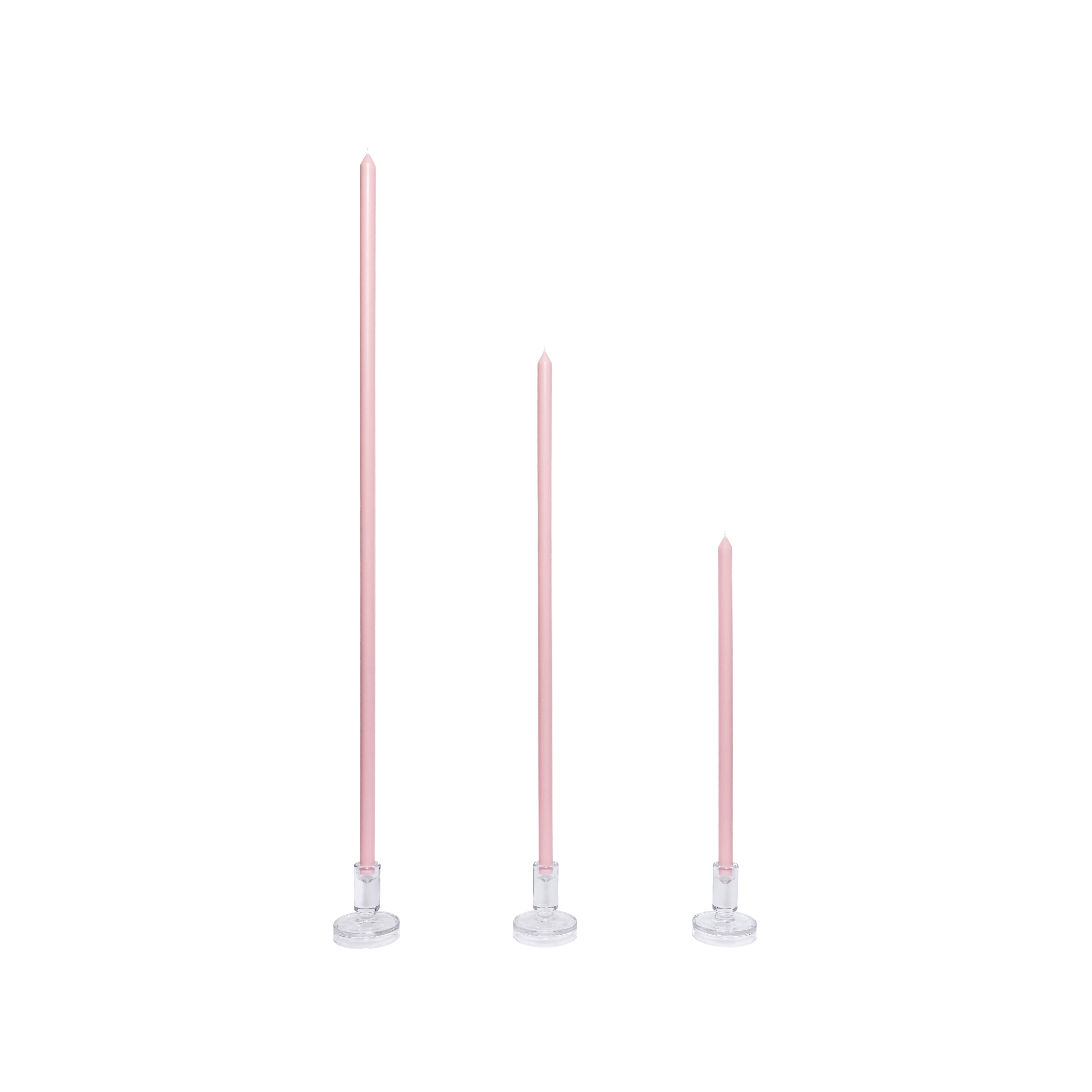 Ballet Tapered Candle Pair