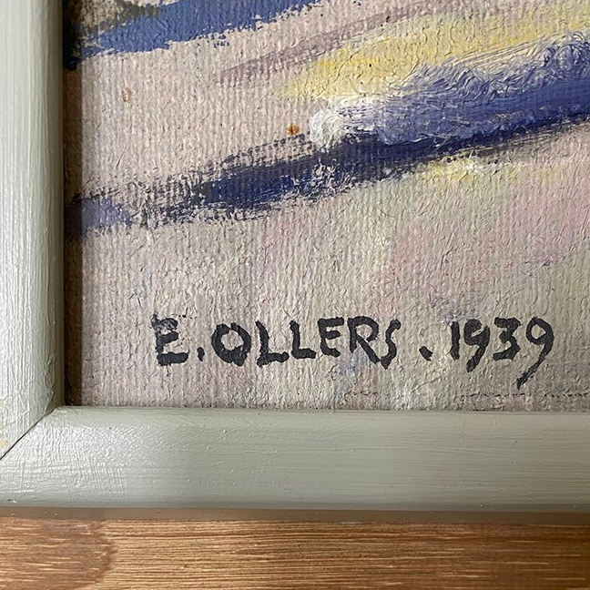 Roses 1939 Oil Painting
