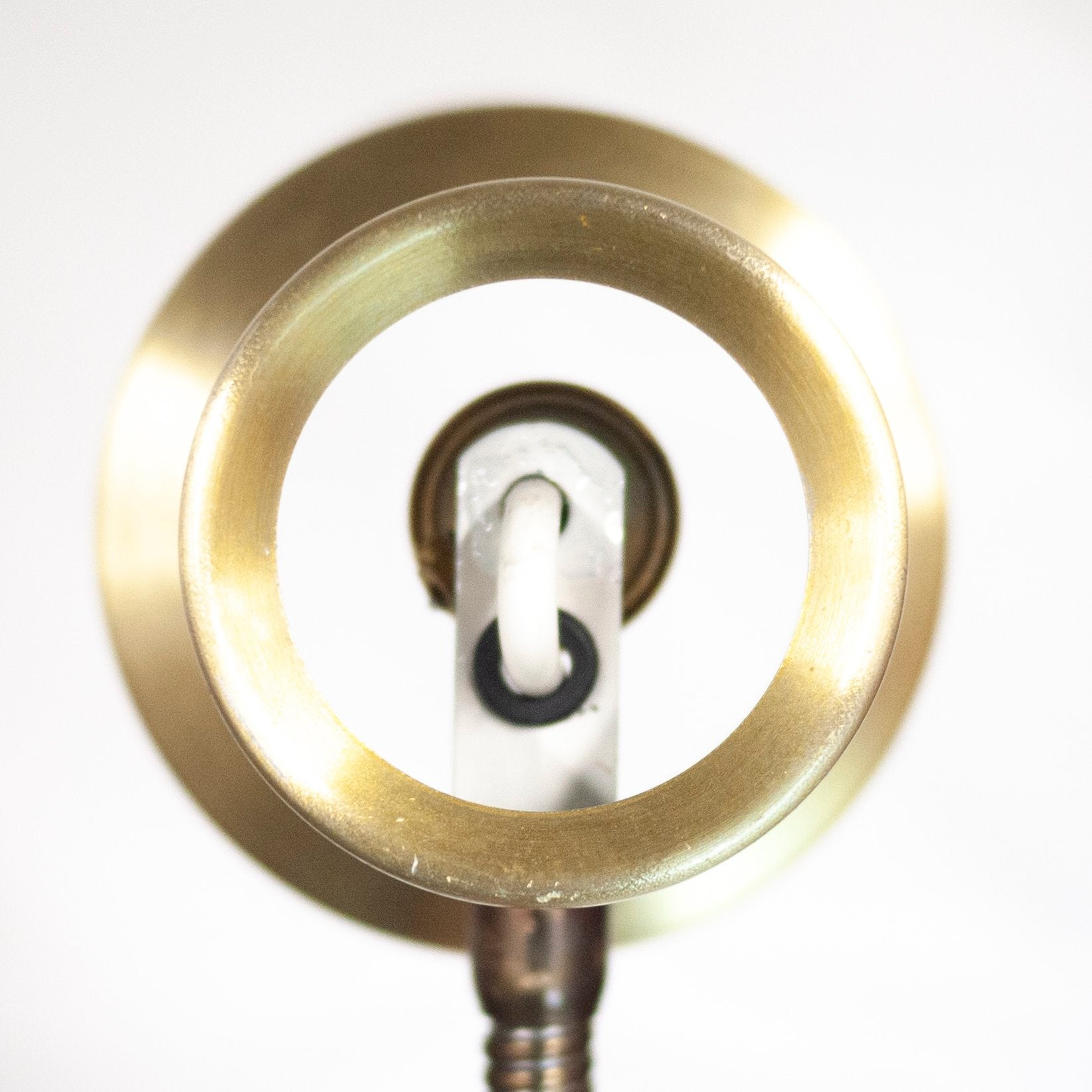 Metal And Brass Articulated Floor Lamp From Ewa Varnamo