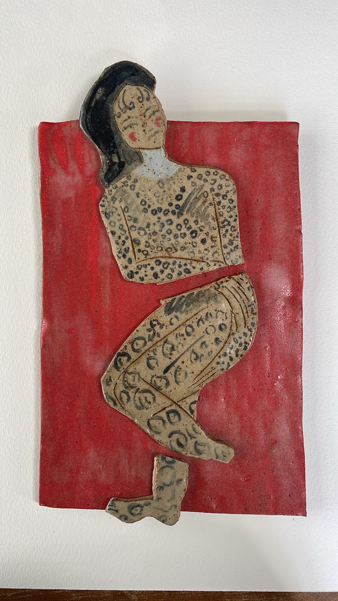 Ceramic Wall Hanging No.6 by Morgana Burke